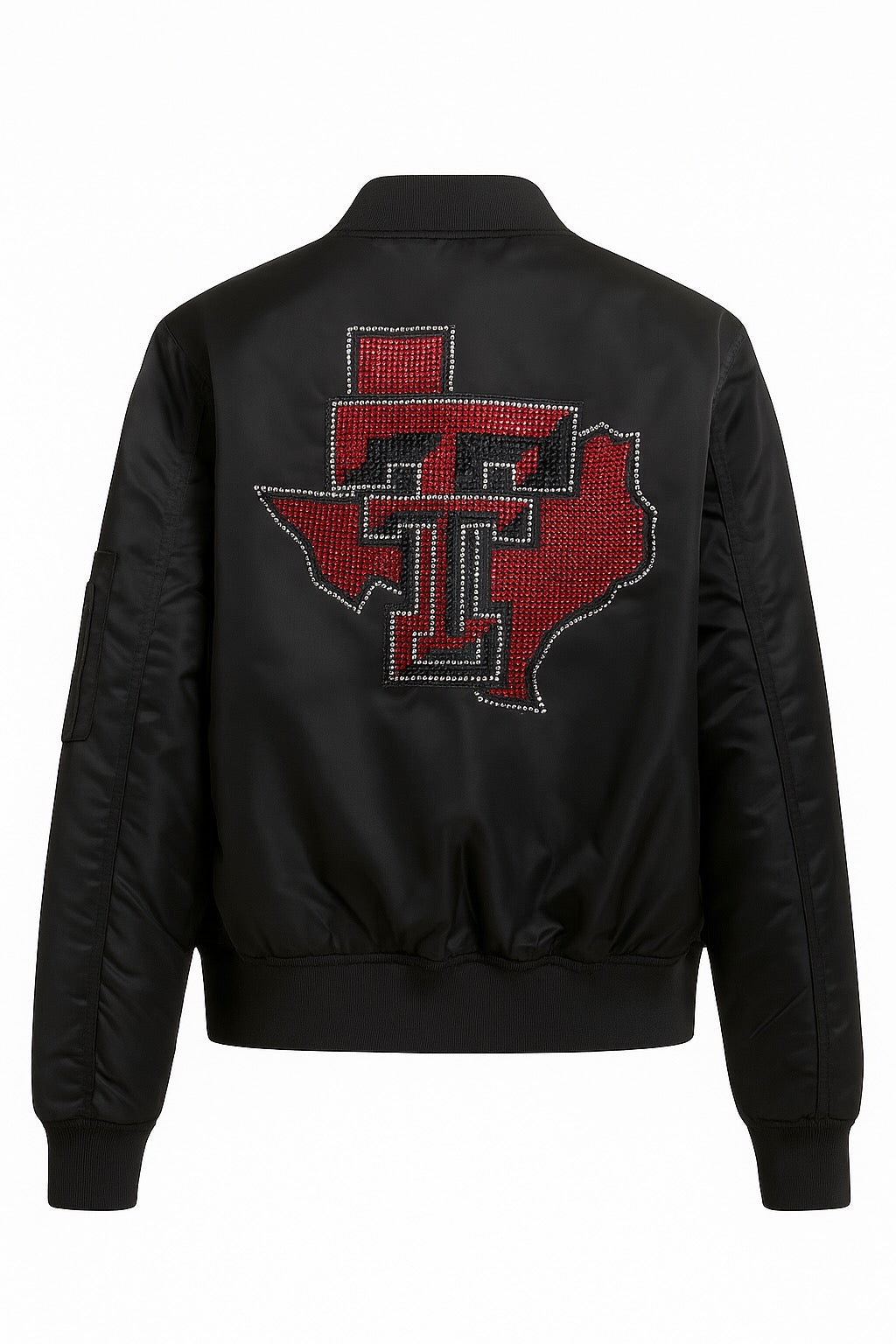 Licensed Game Day, Bomber Black, Texas Tech TT w/ Wreck Em on arm