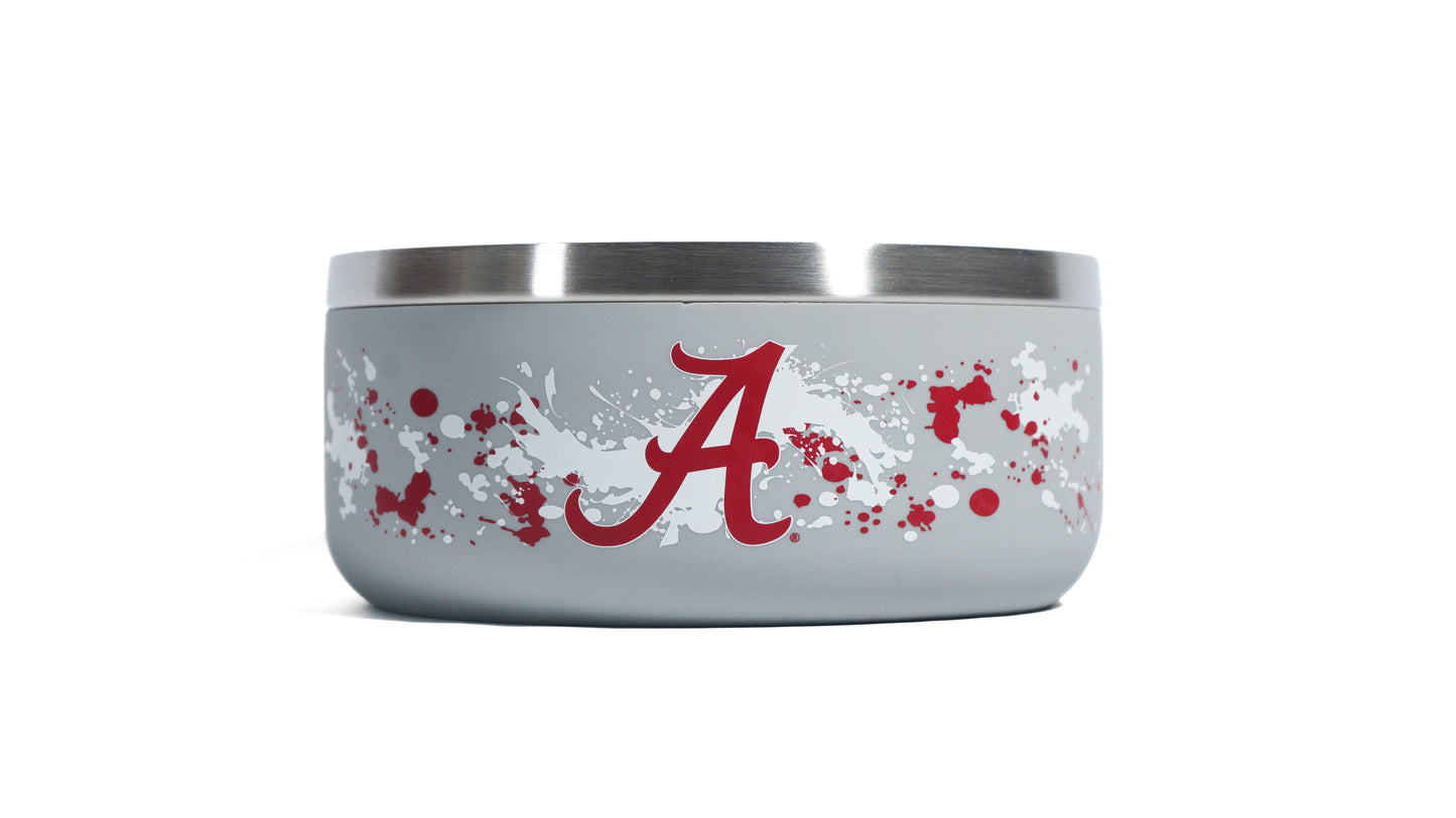 Stainless Steel Pet Bowl - Alabama