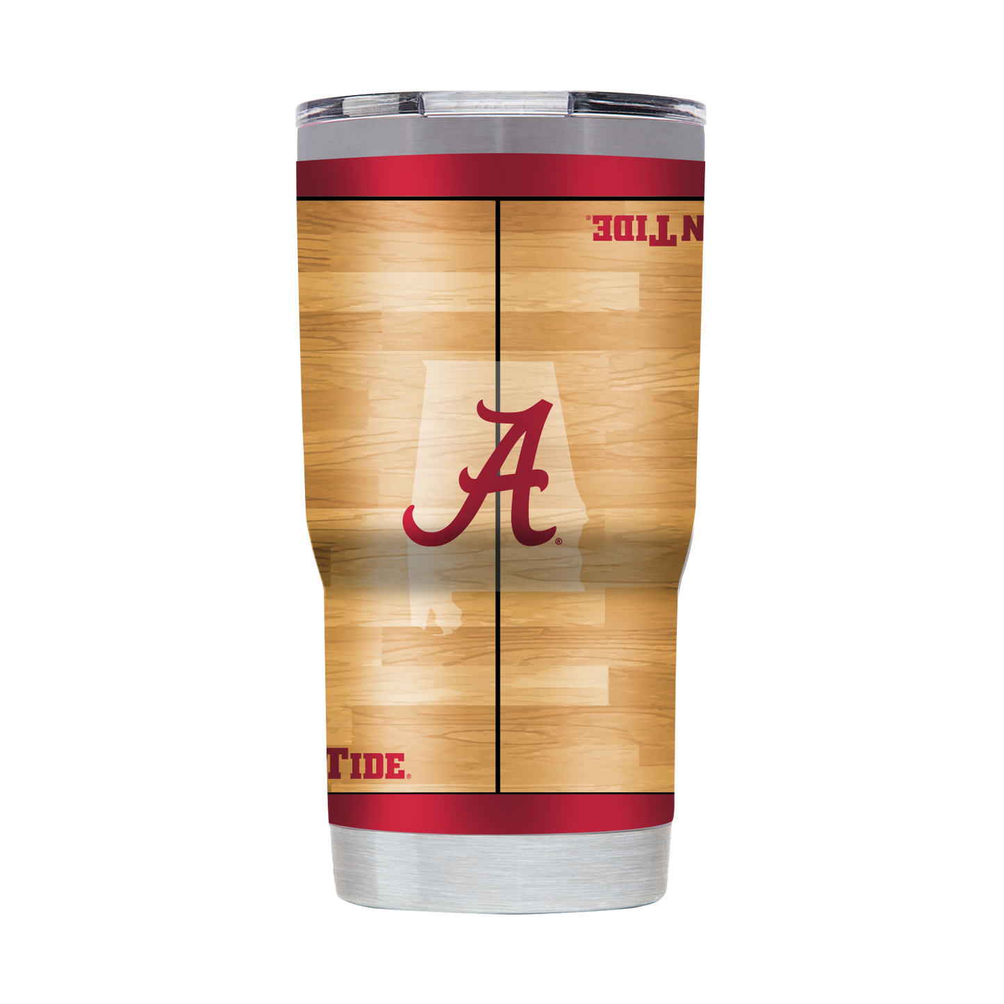 Alabama 20oz Basketball Court Tumbler