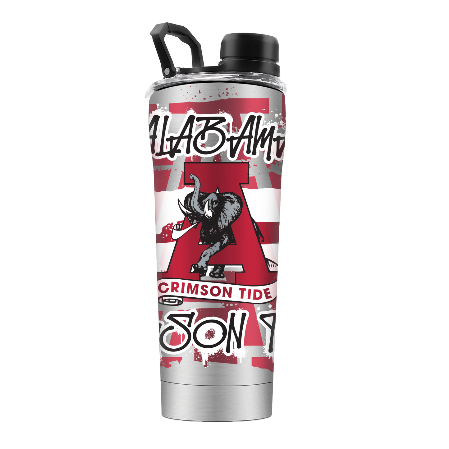 Alabama Vault Collection Stainless Steel Shaker