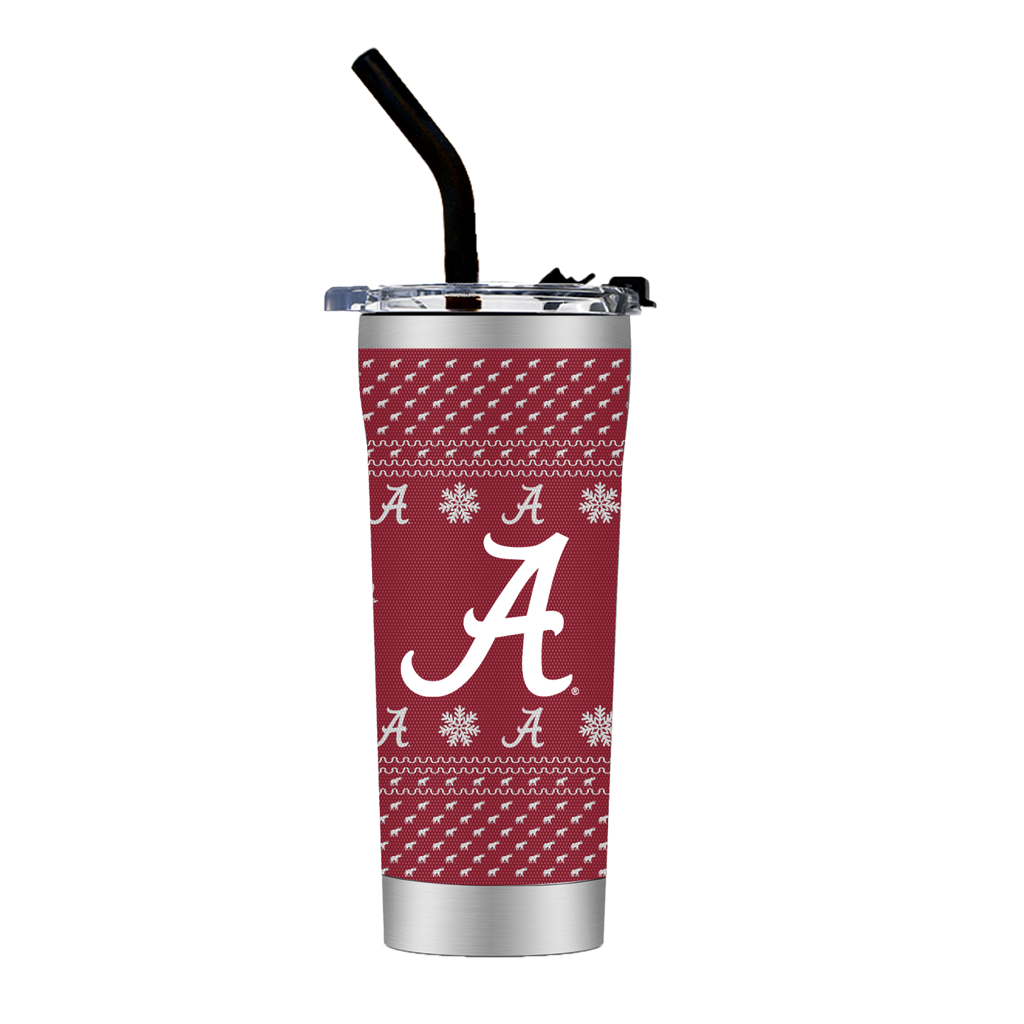 Alabama Straw Tumbler - Christmas Collection