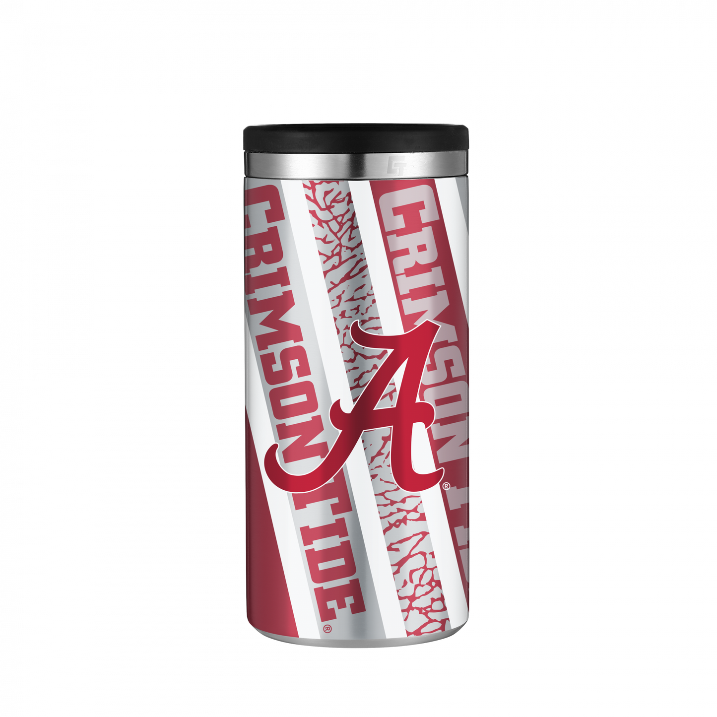 Alabama-Stainless Steel Skinny Can Koozie