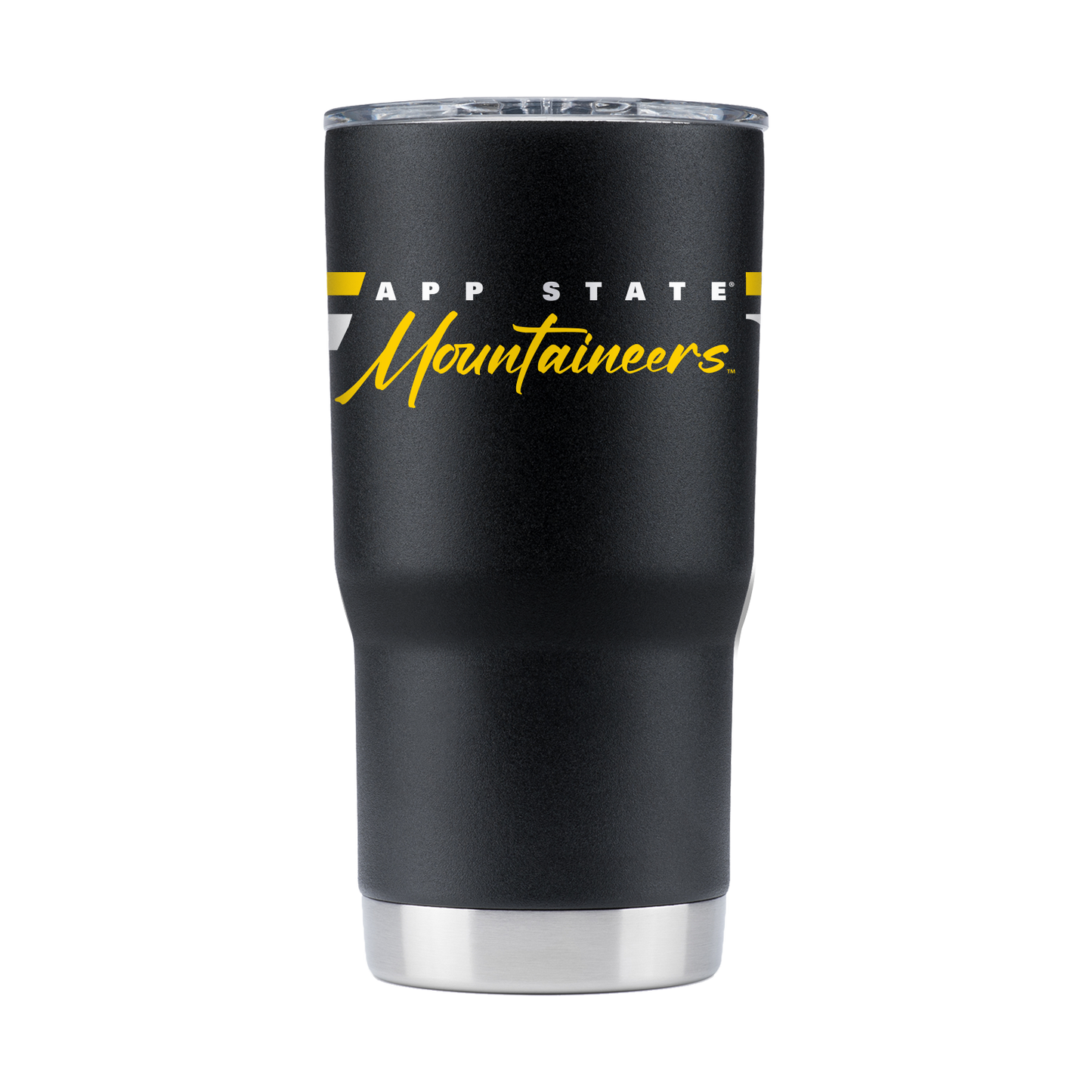 Appalachian State 20oz Black Script Tumbler