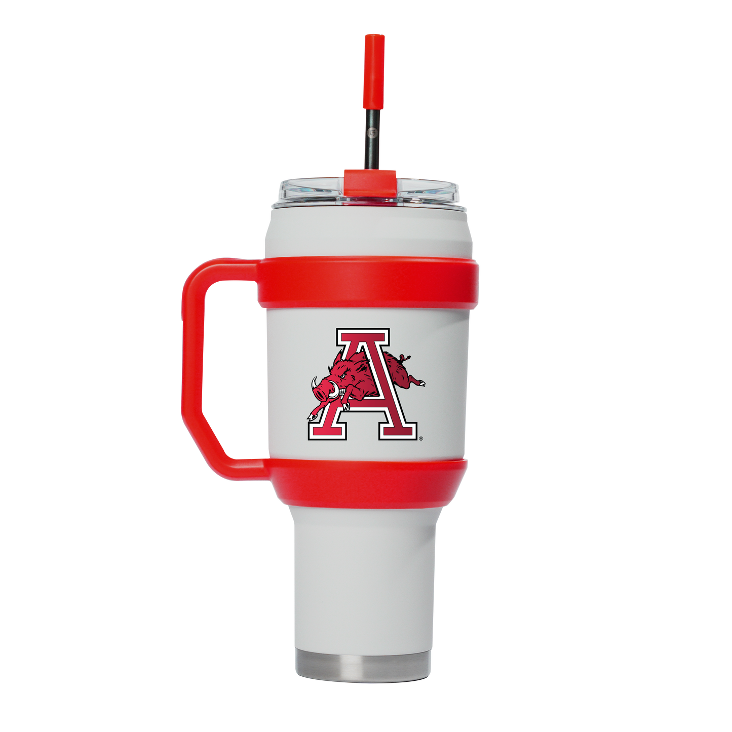 Arkansas 40oz College Vault Stainless Steel Tumbler