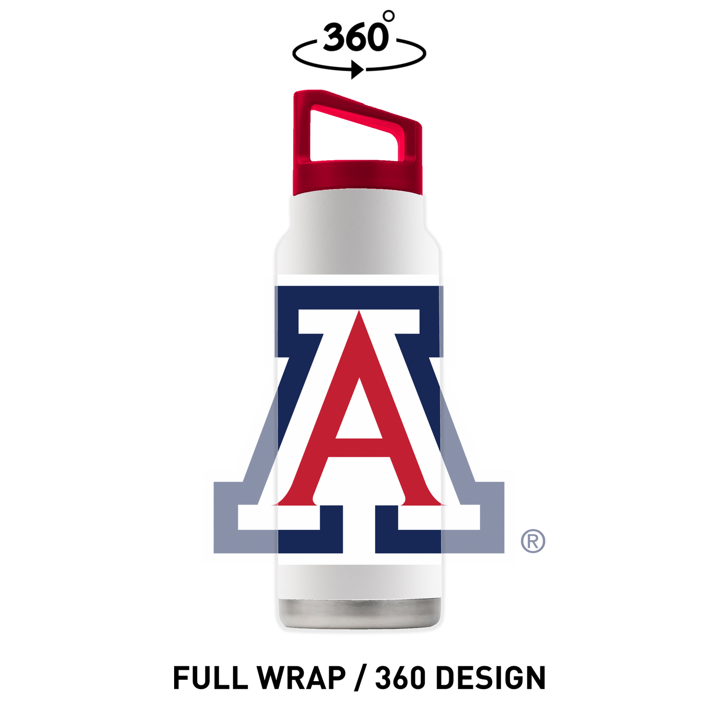 Arizona 40oz White Bottle