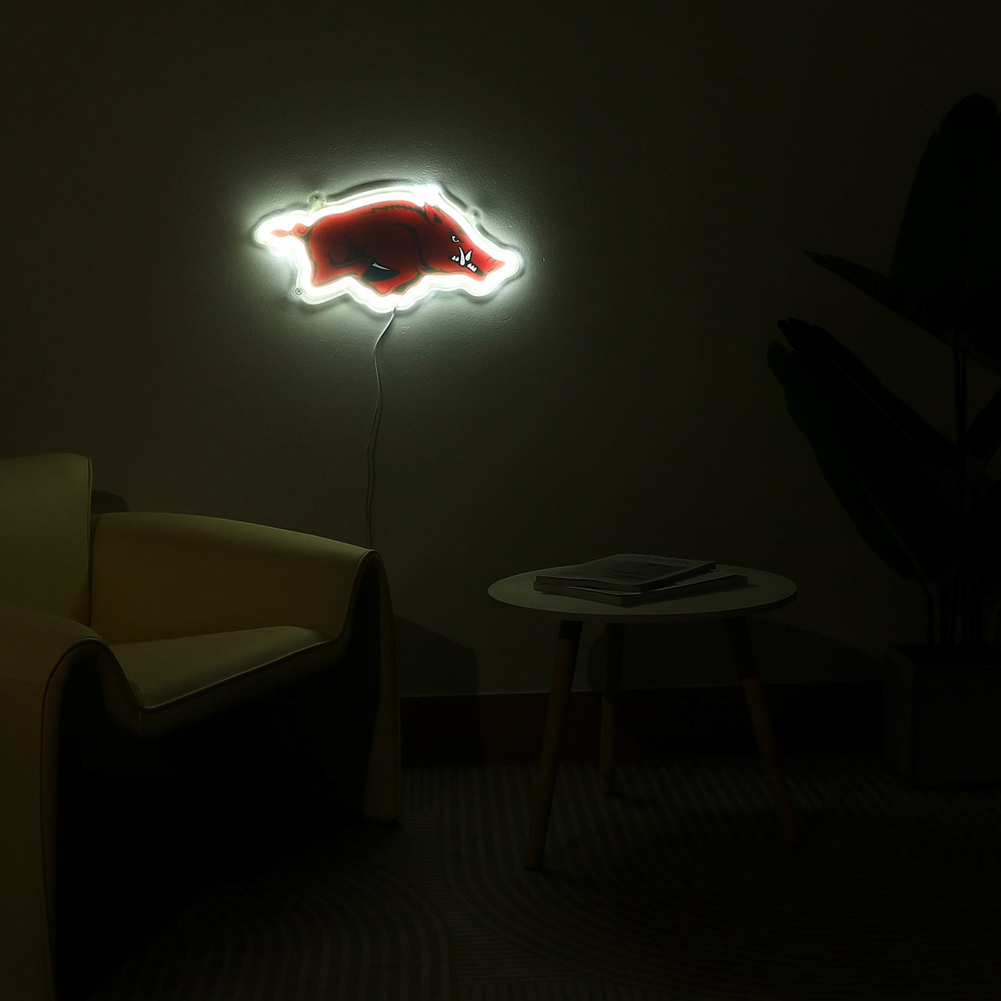Arkansas Razorbacks Logo LED Neon Sign