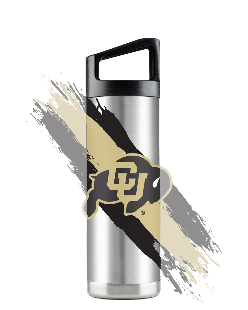 Colorado 16oz Paint Splatter Bottle