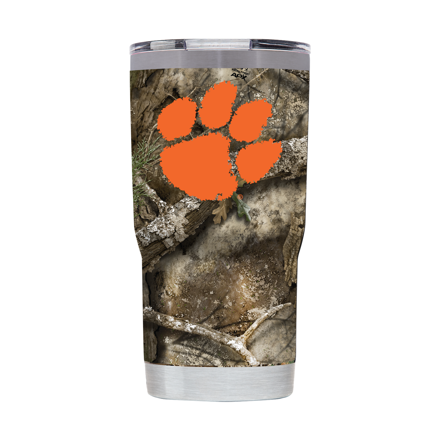 Clemson 20oz RealTree Camo Tumbler