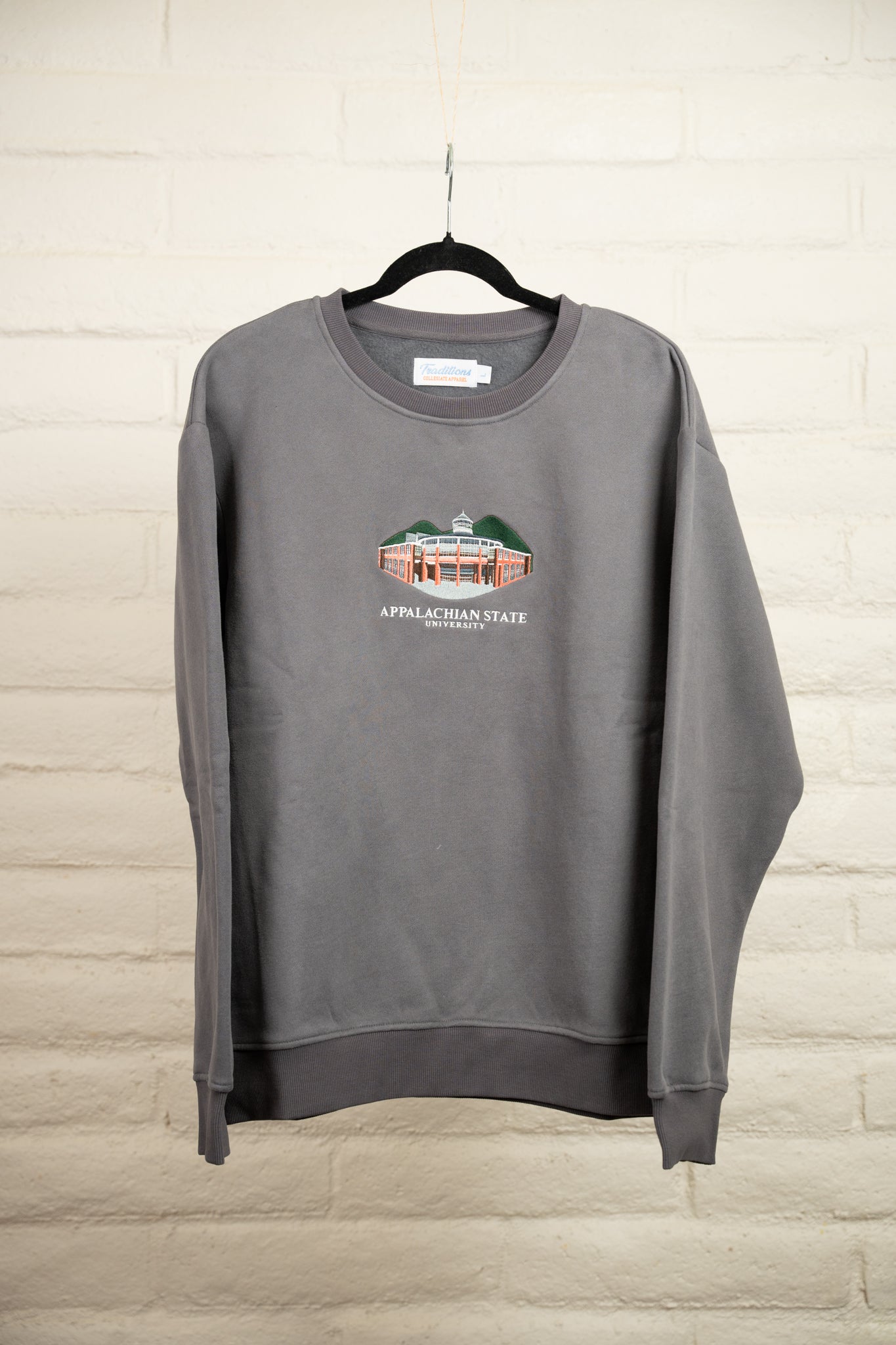 Official Appalachian State University Crewneck (Stone Grey)