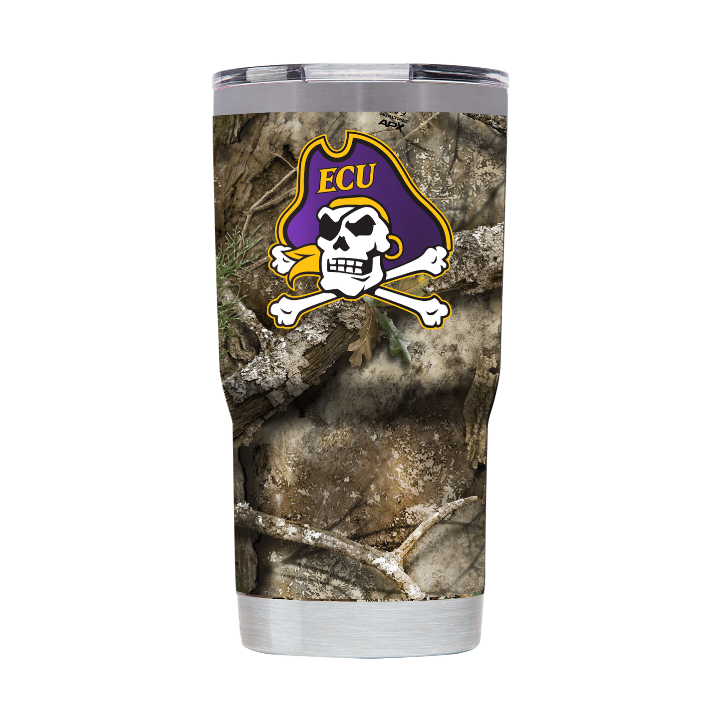 East Carolina 20oz Realtree Camo Tumbler