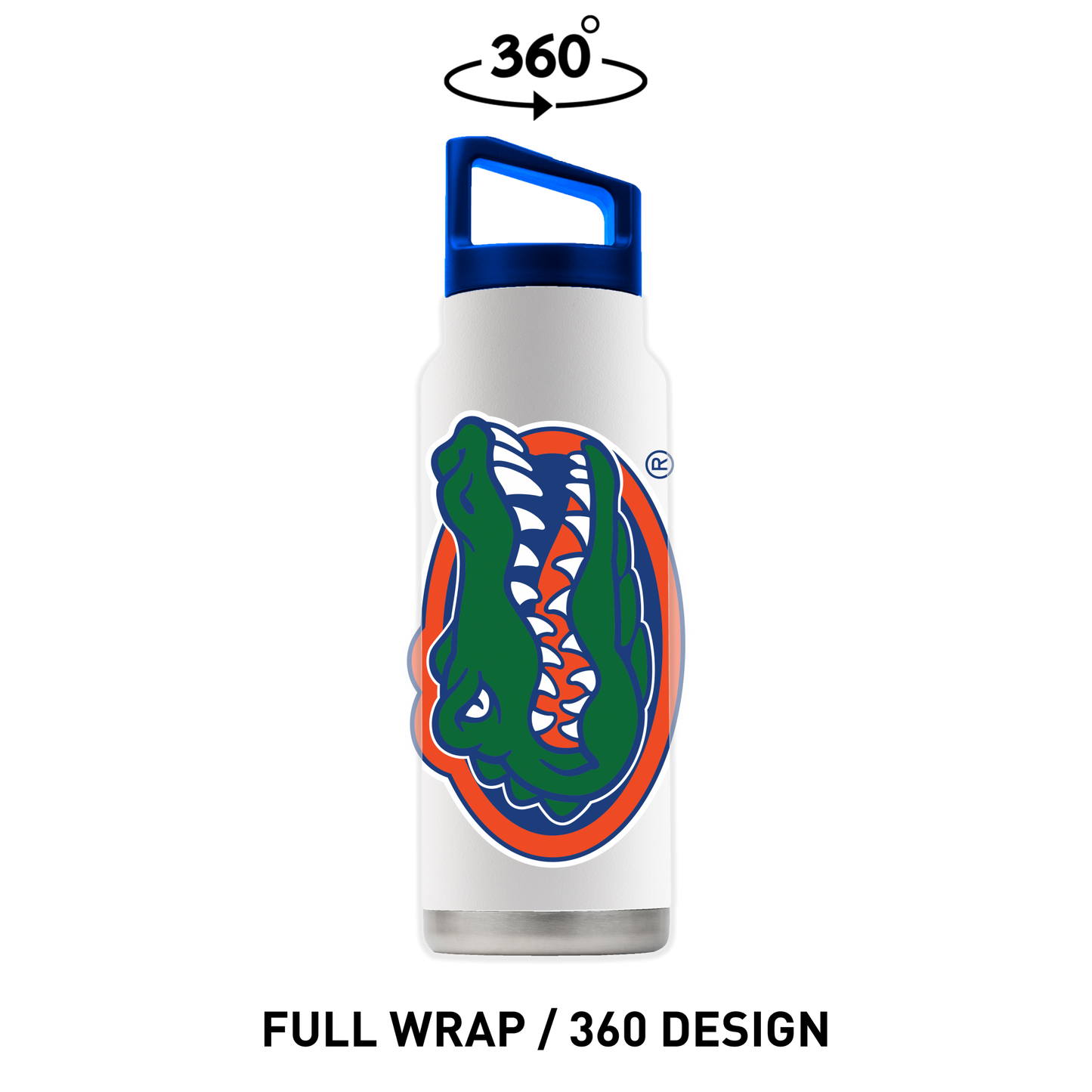 Florida 40oz White Bottle