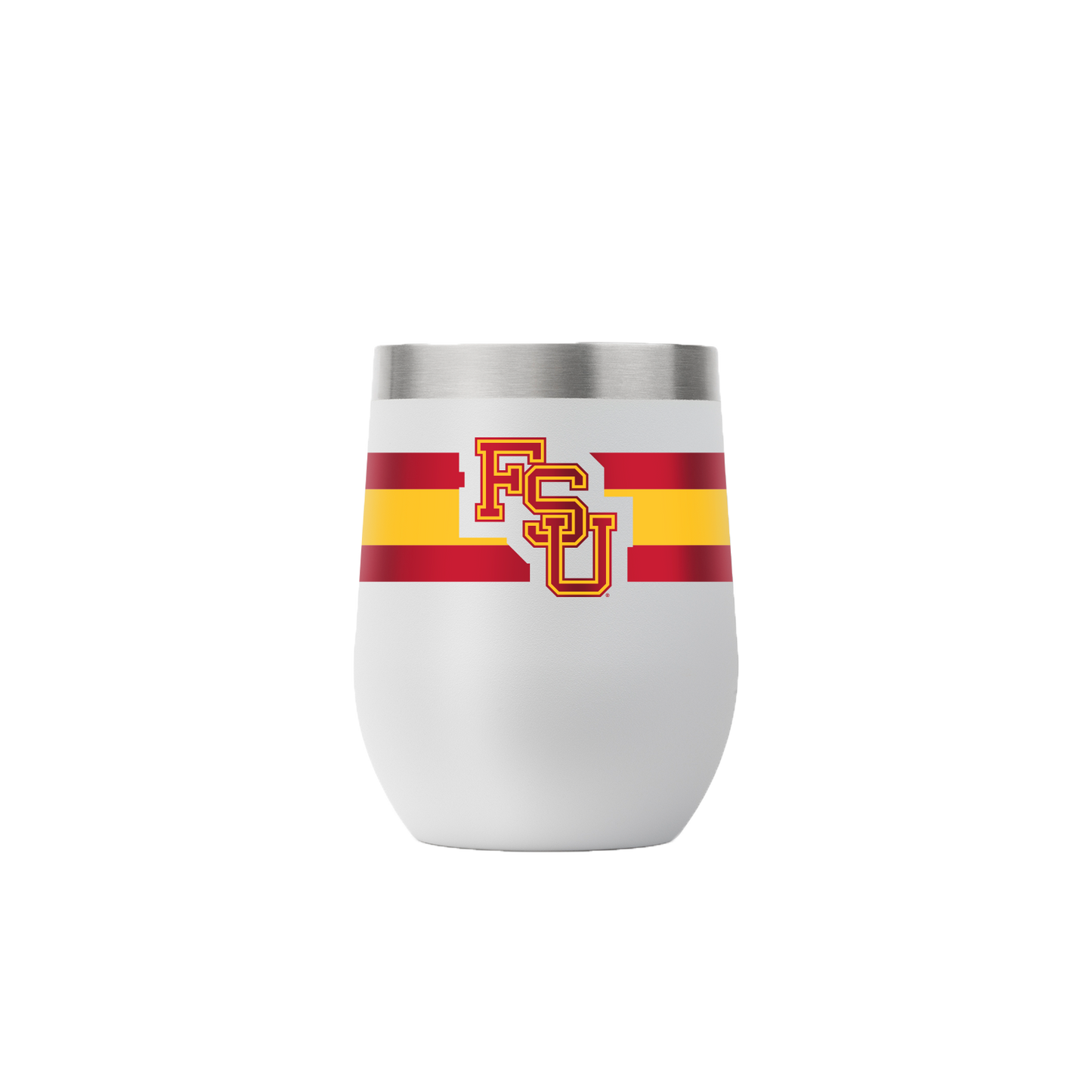 Florida State Vault Collection 12oz Stemless Light Gray Tumbler