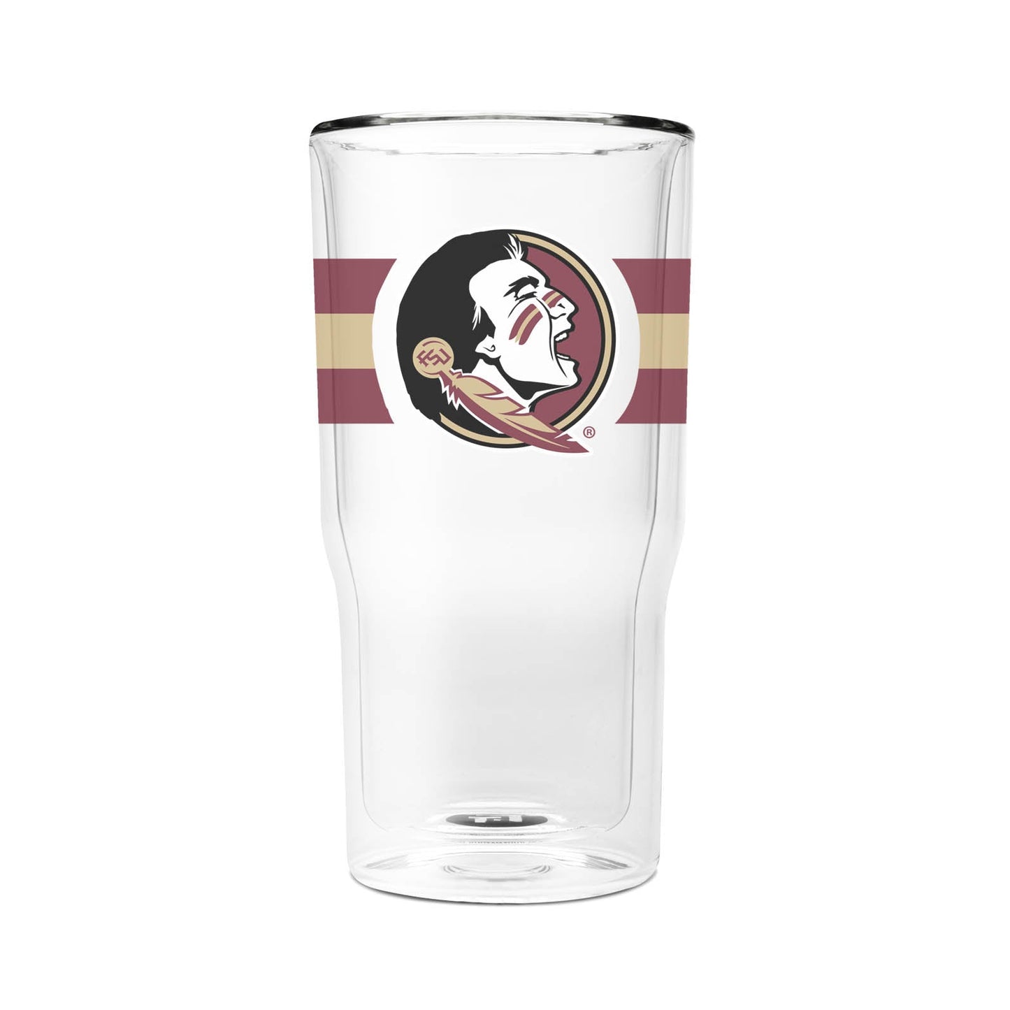 Florida State 16oz 2-Pack Glass Tumblers