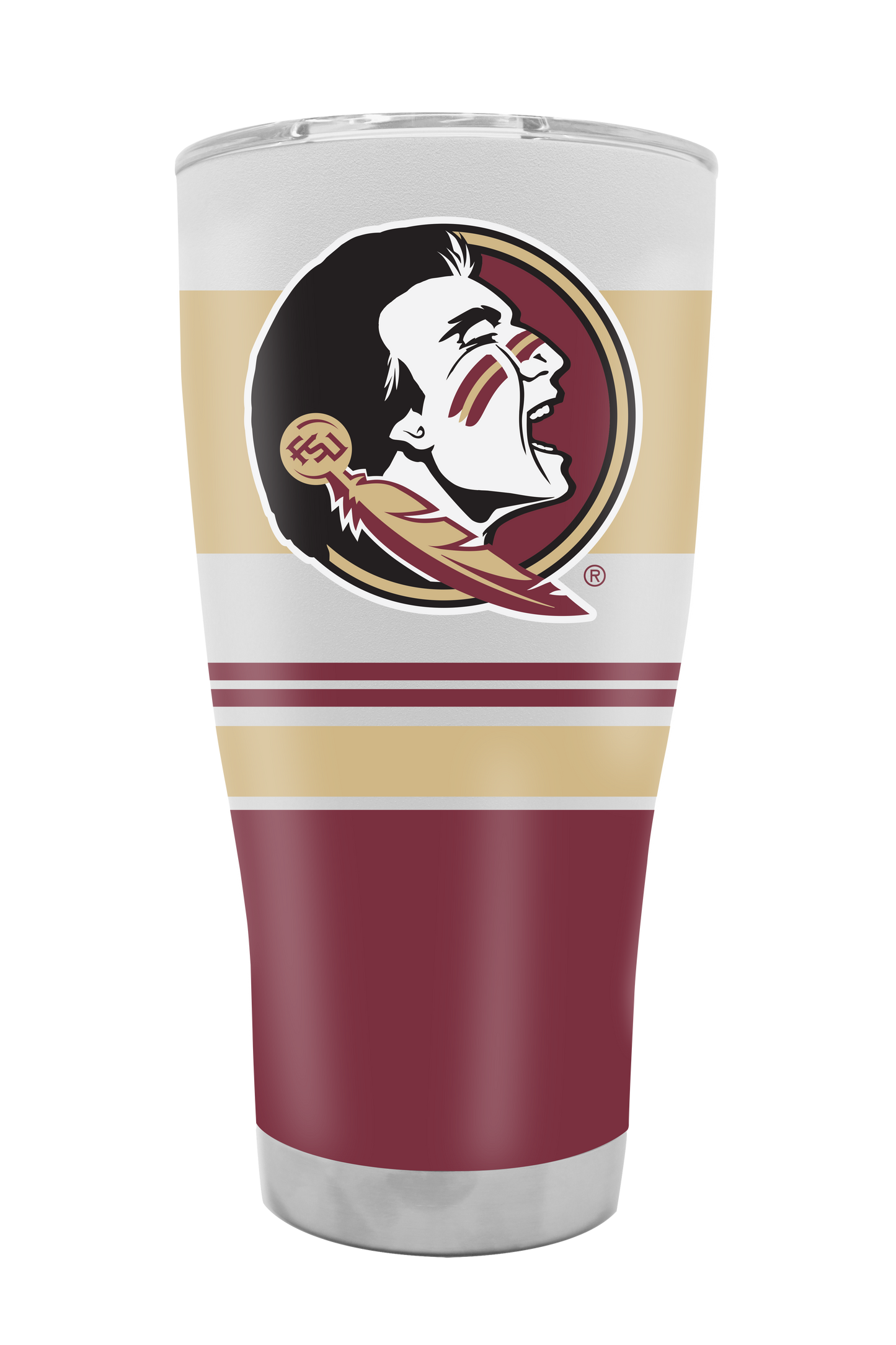 Florida State 30oz Stripe Tumbler