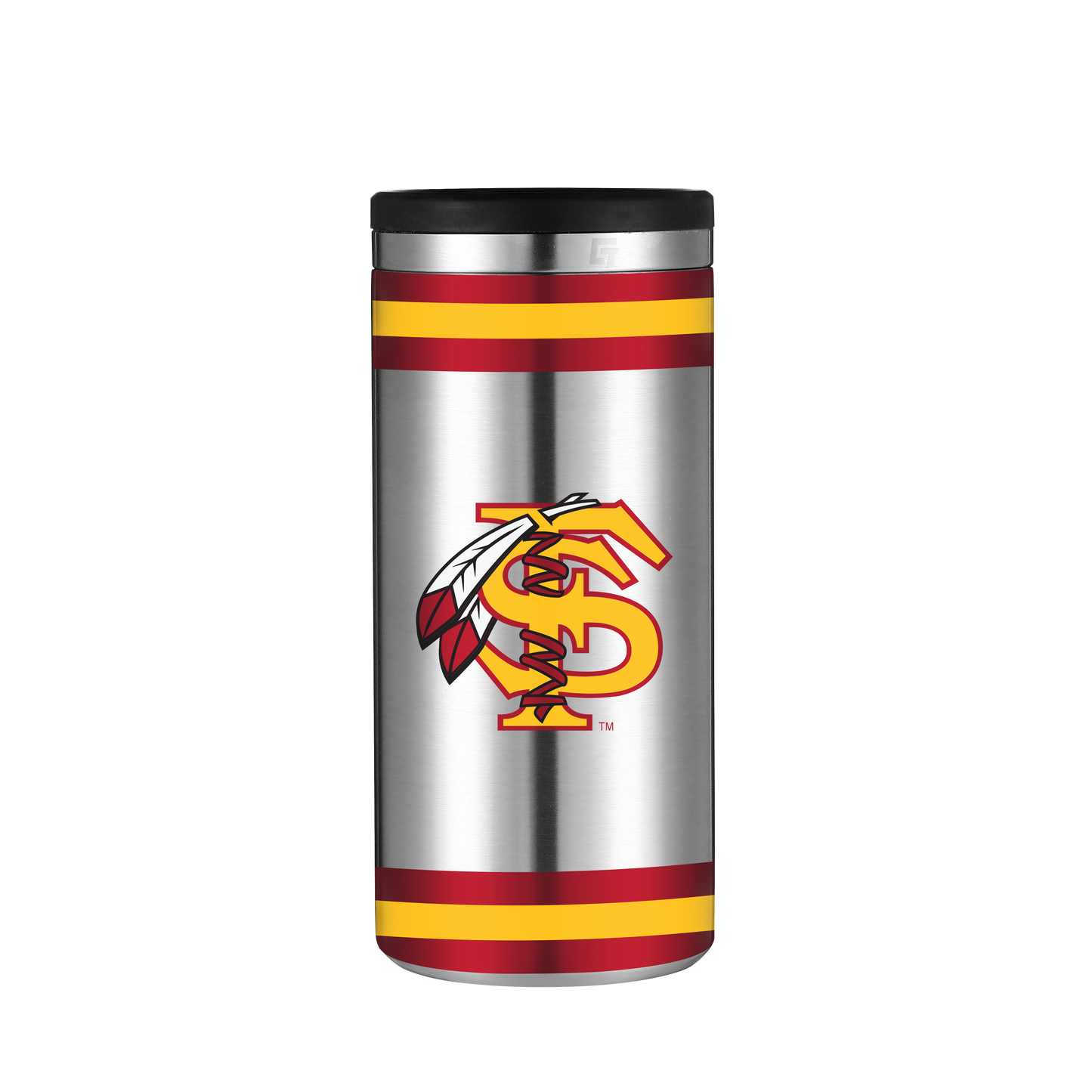 Florida State Vault Collection Stainless Steel Skinny Can Koozie