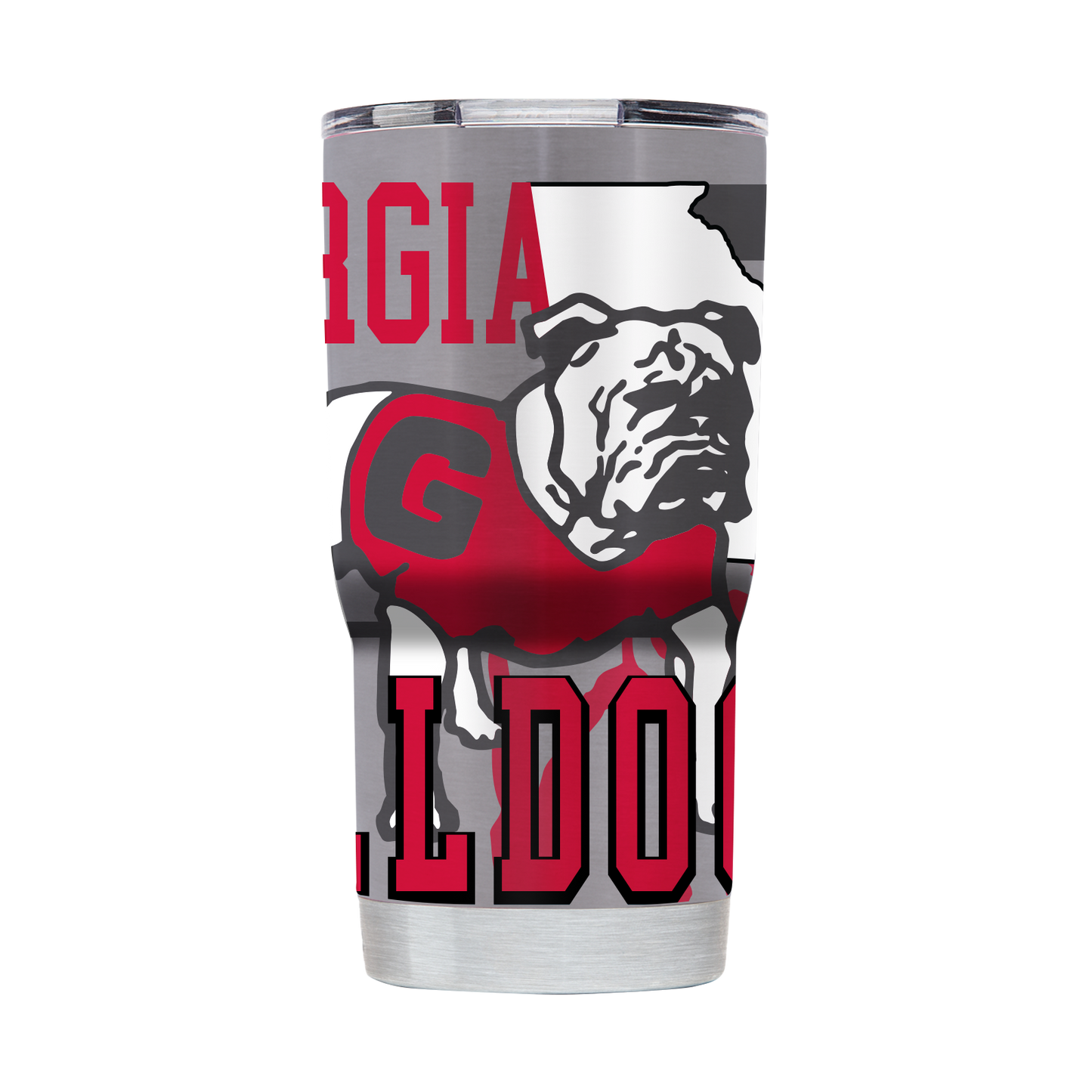 Georgia 20oz College Vault Stainless Steel Tumbler