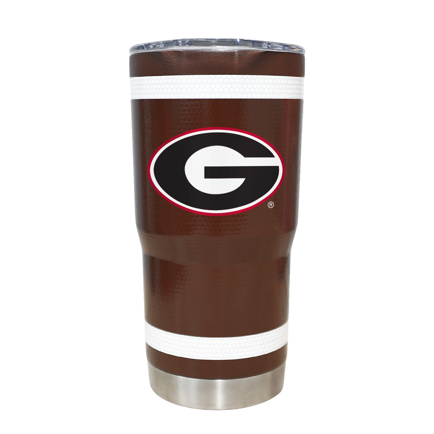 Georgia 20oz Football Textured Tumbler