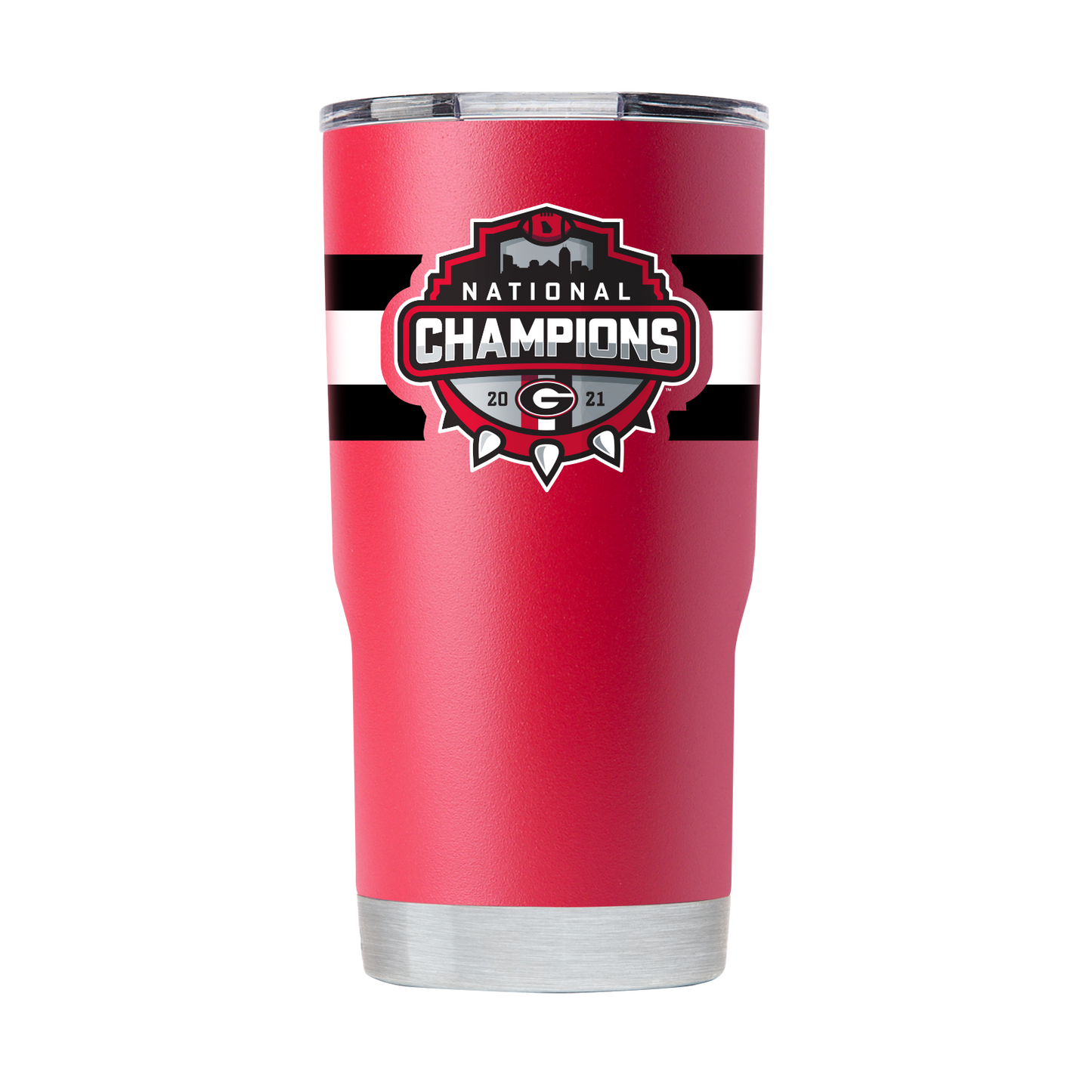 Georgia 20oz National Champs Red Tumbler