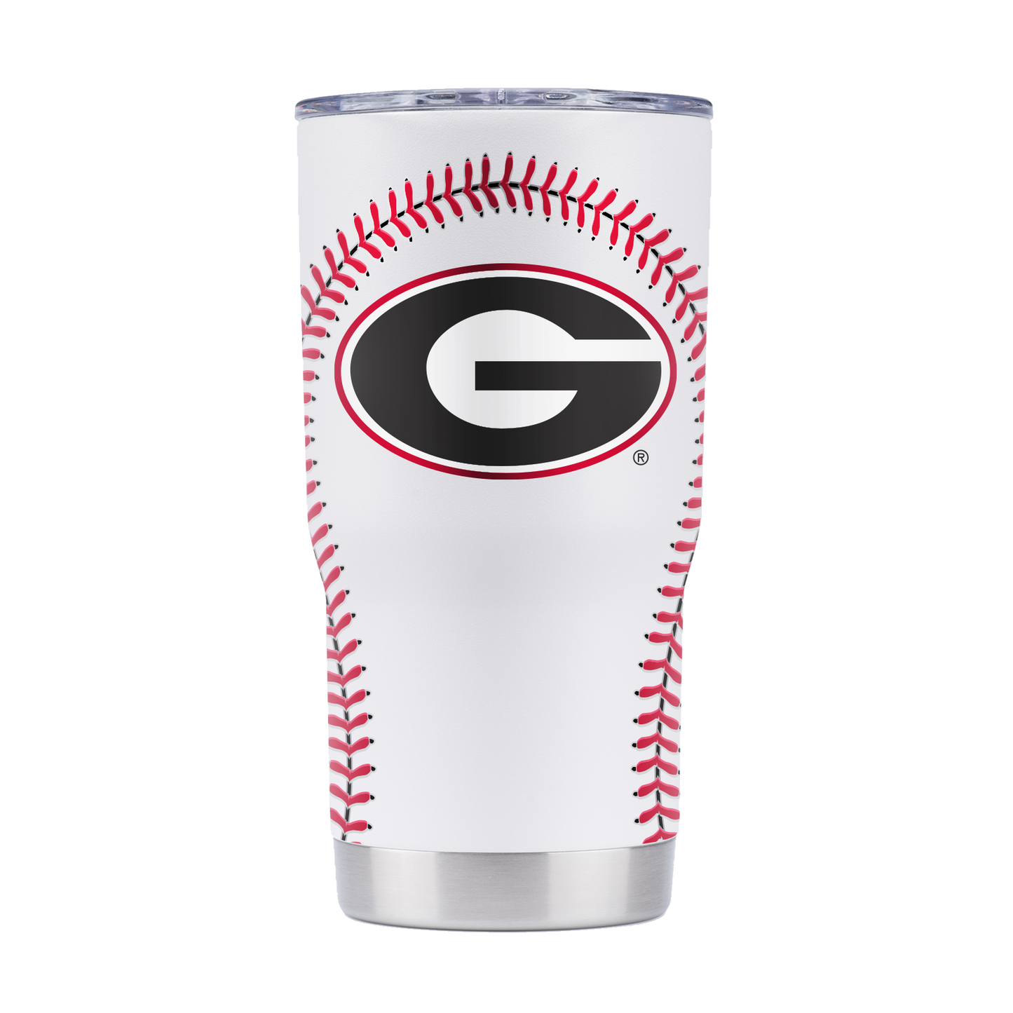Georgia 20oz Baseball Tumbler