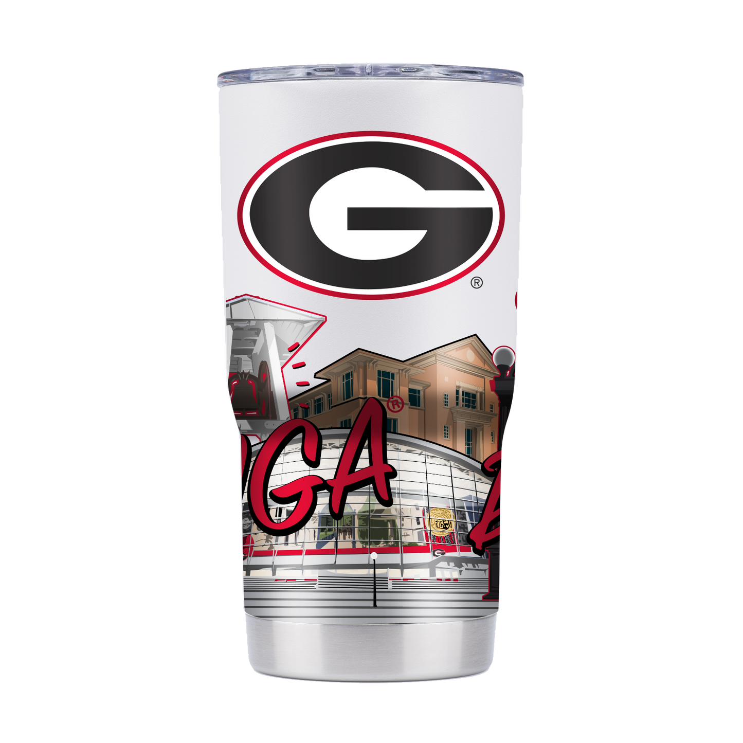 Georgia 20oz Campus Icons Tumbler