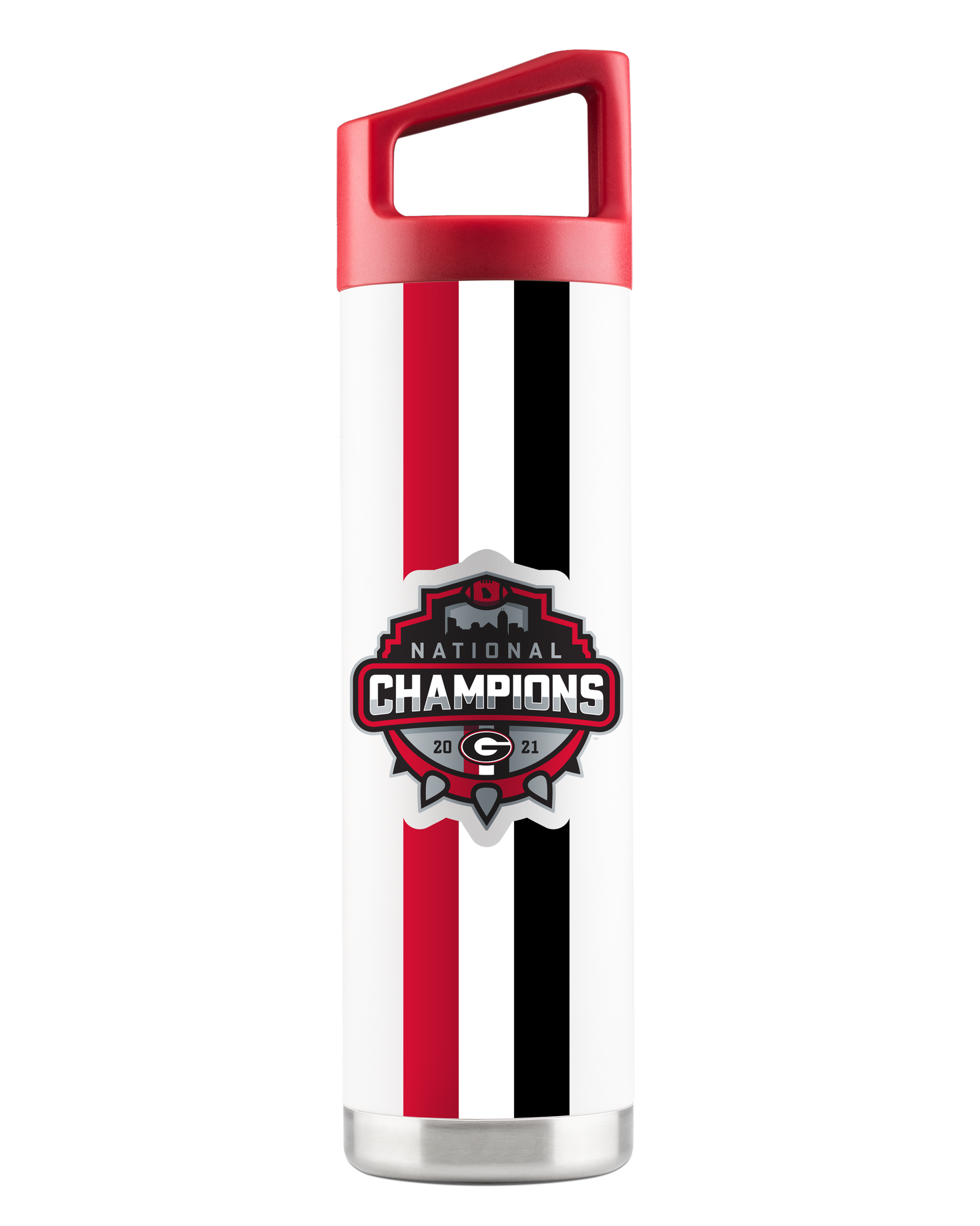 Georgia 22oz National Champs White Bottle