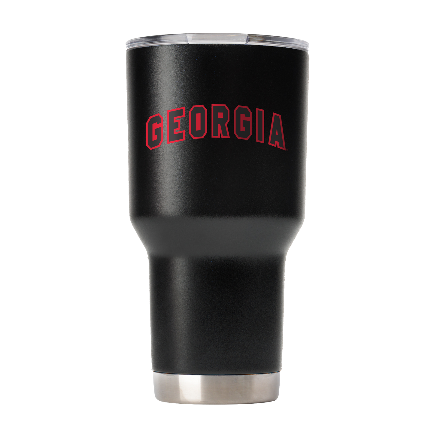Georgia Vault Collection 30oz Black Tumbler