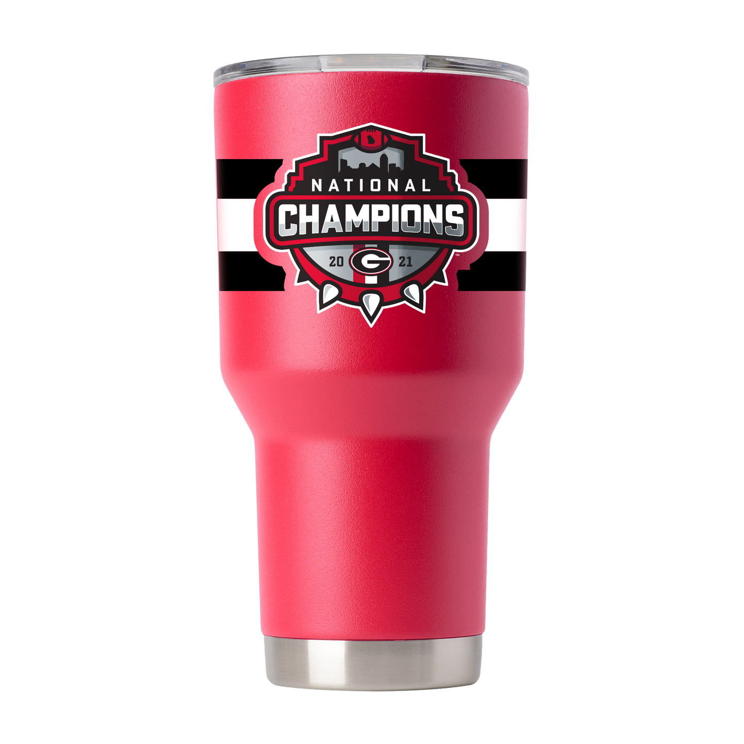 Georgia 30oz National Champs Red Tumbler