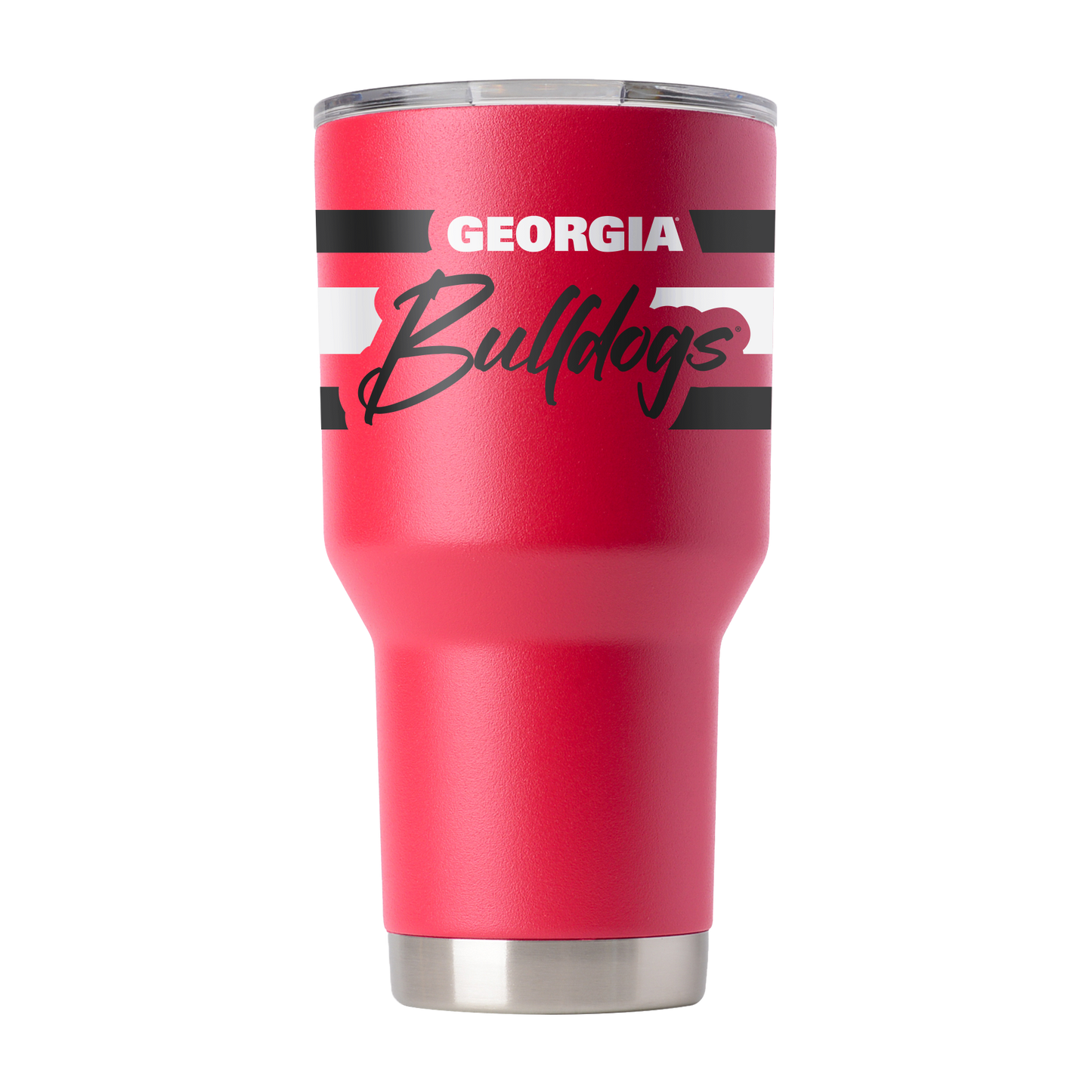 Georgia 30oz Script Red Tumbler