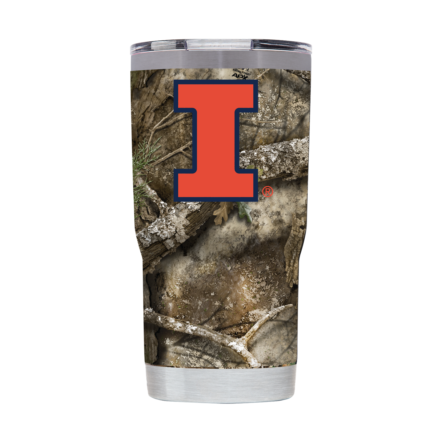 Illinois 20oz Realtree Camo Tumbler