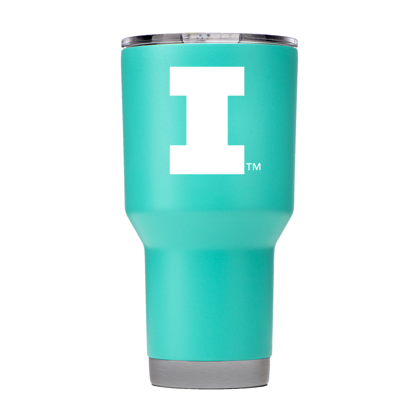 Illinois 30oz Teal Tumbler