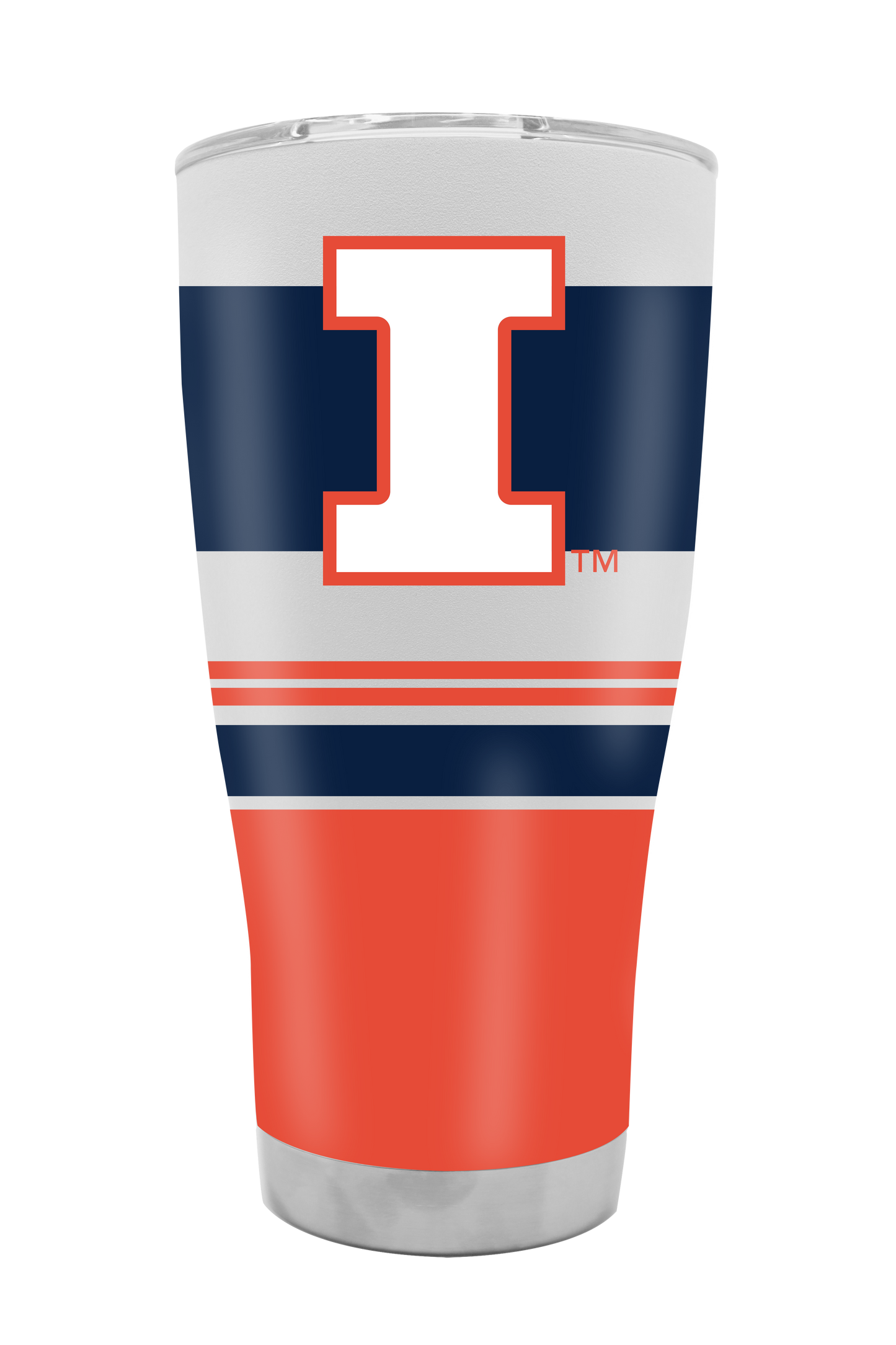 Illinois 30oz Stripe Tumbler