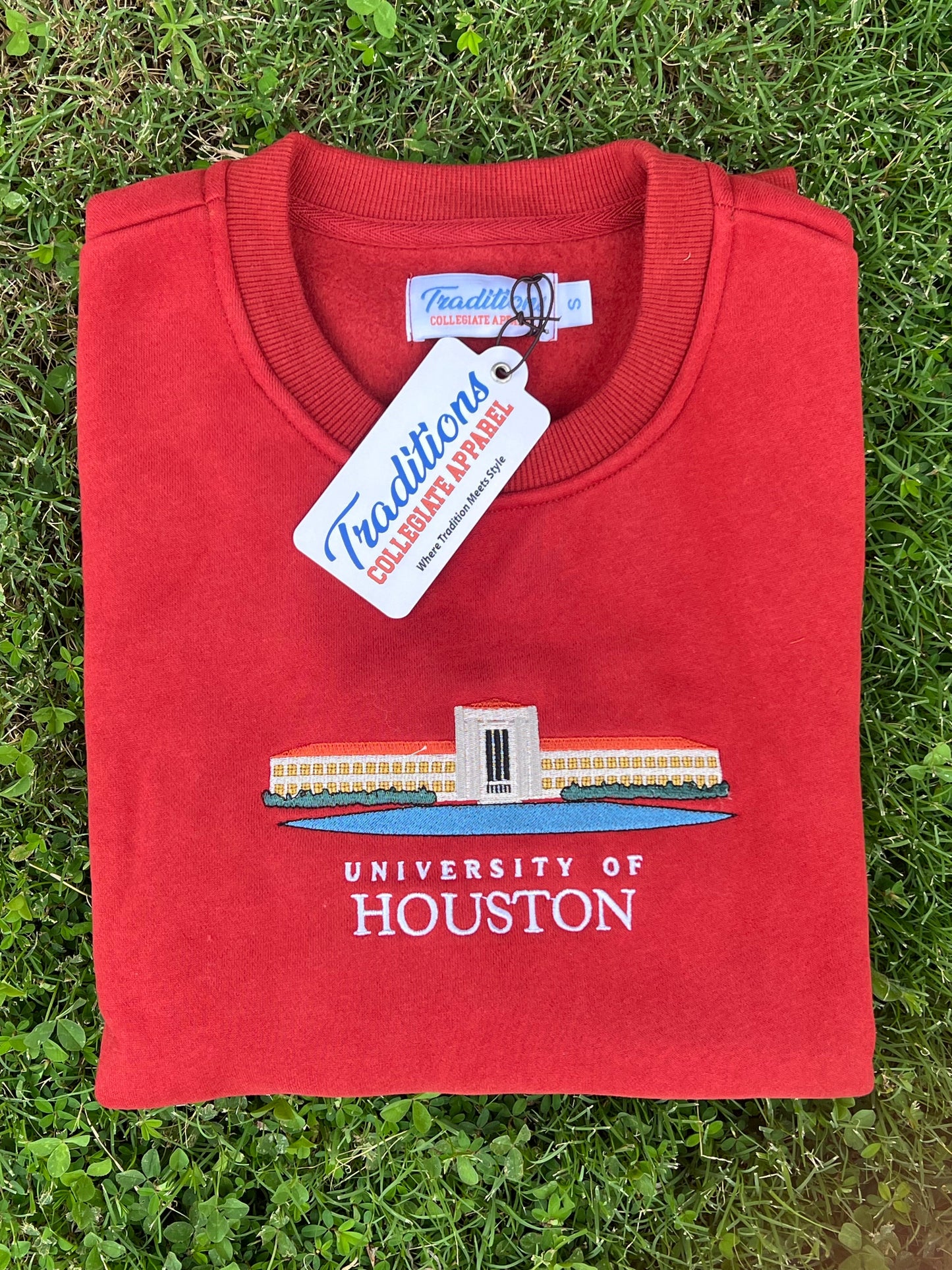 Official Houston Crewneck (Red)