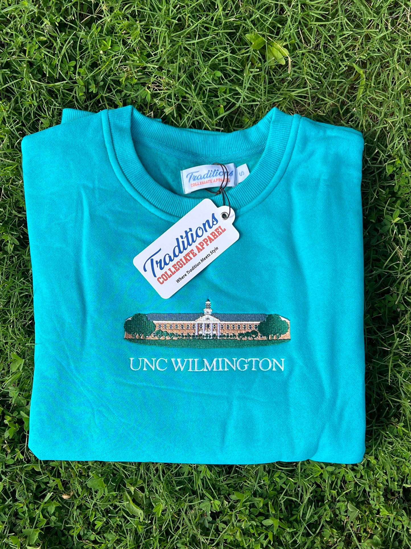 Official UNC Wilmington Crewneck (Teal)