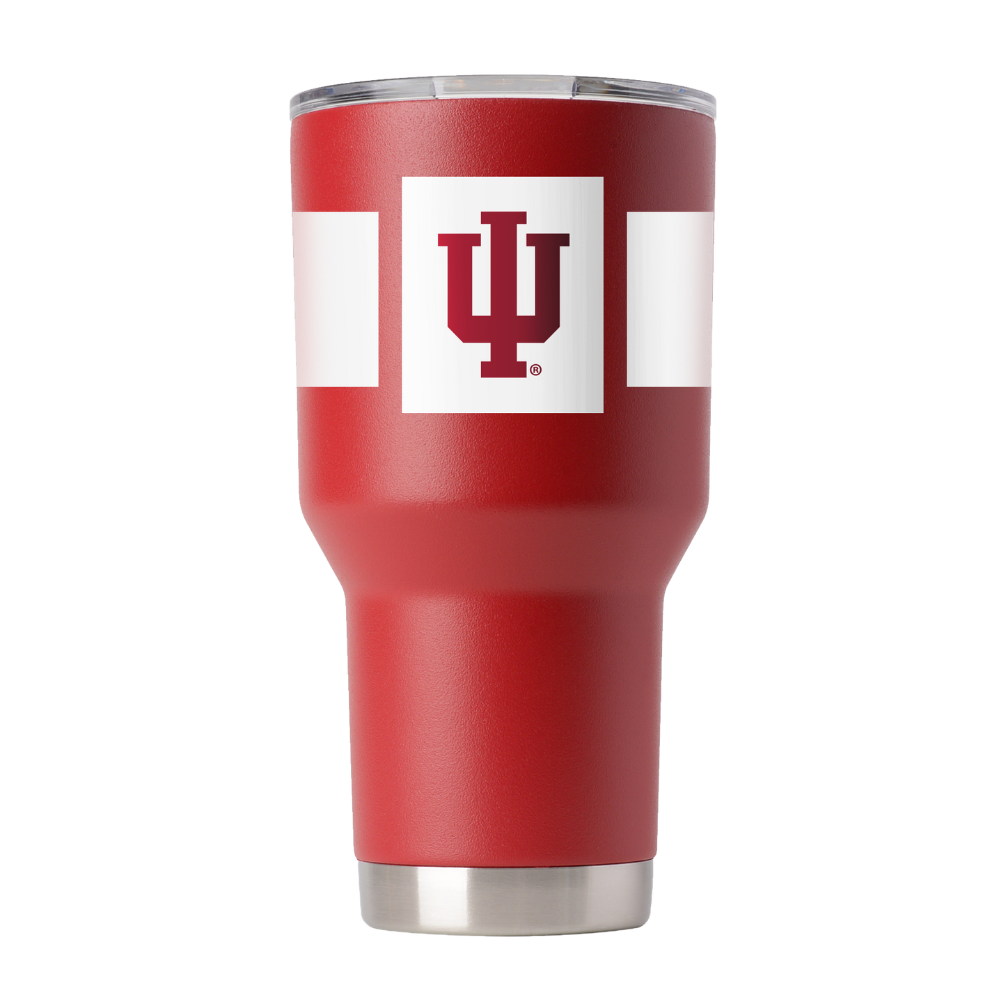 Indiana 30oz Crimson Stripe Tumbler