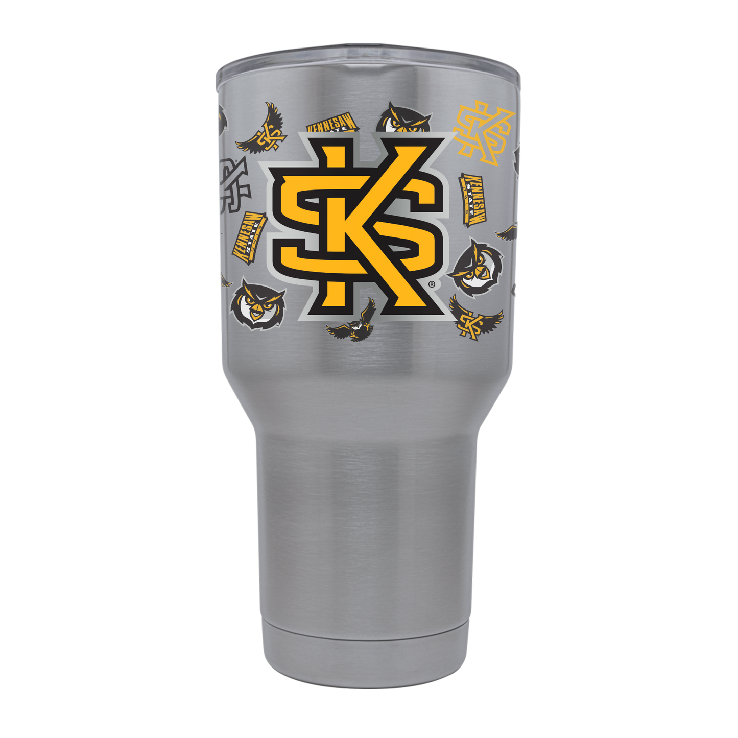 Kennesaw State 30oz Stainless Steel Tumbler - All Over