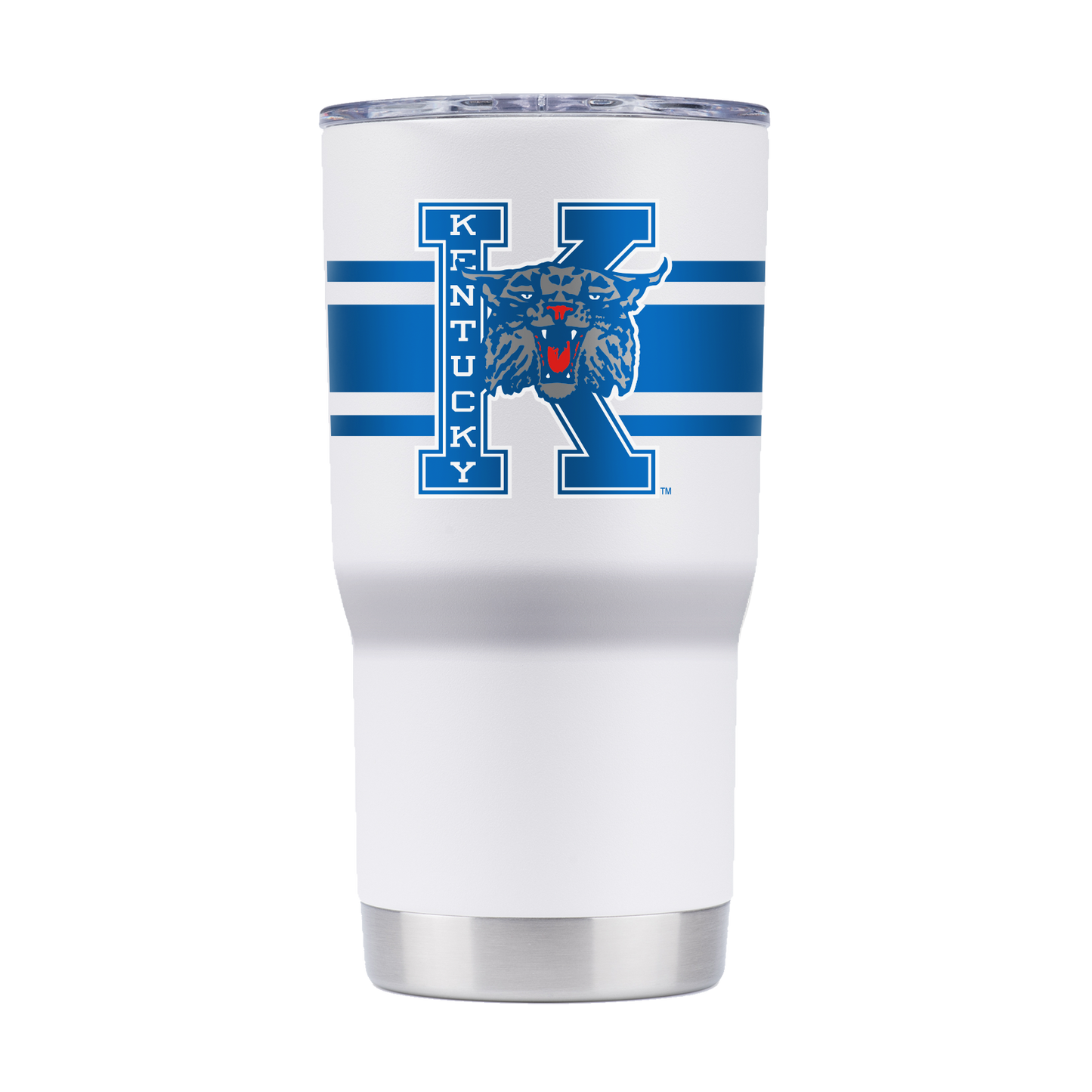 Kentucky College Vault 20oz White Tumbler