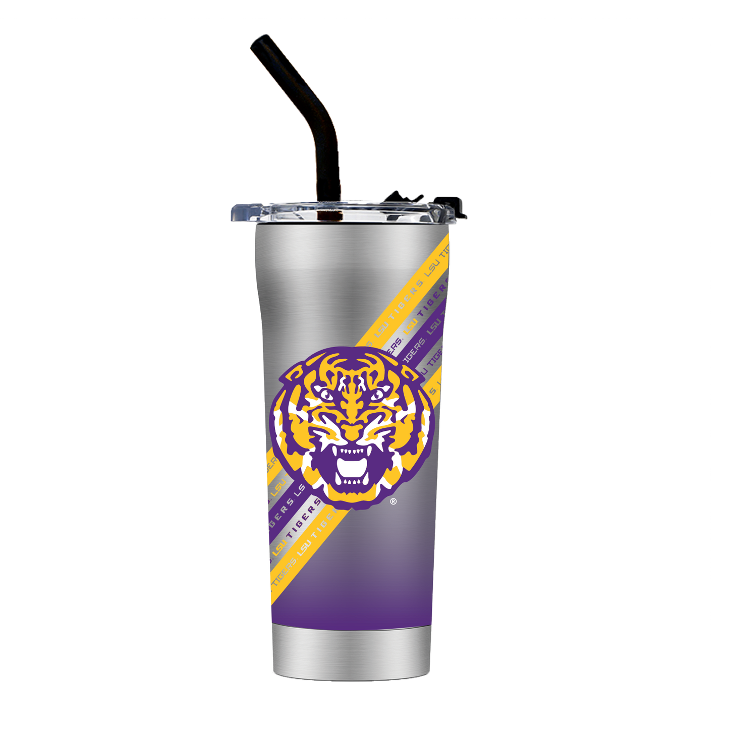 LSU Straw Tumbler