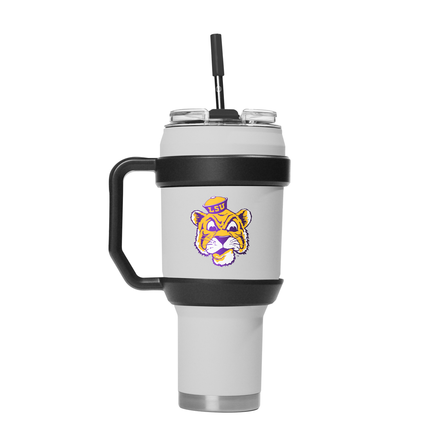 LSU 40oz Stainless Steel Tumbler - College Vault