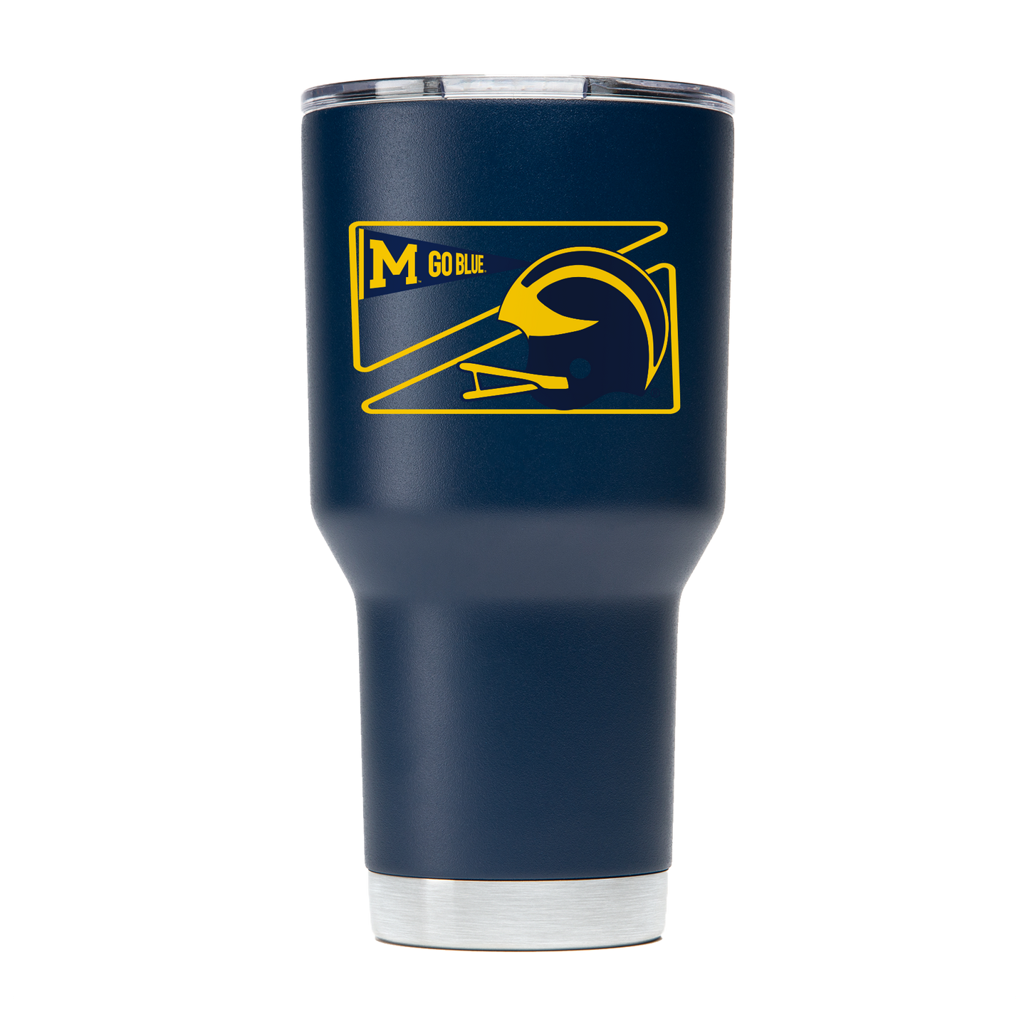 Michigan College Vault 30oz "Go Blue" Tumbler