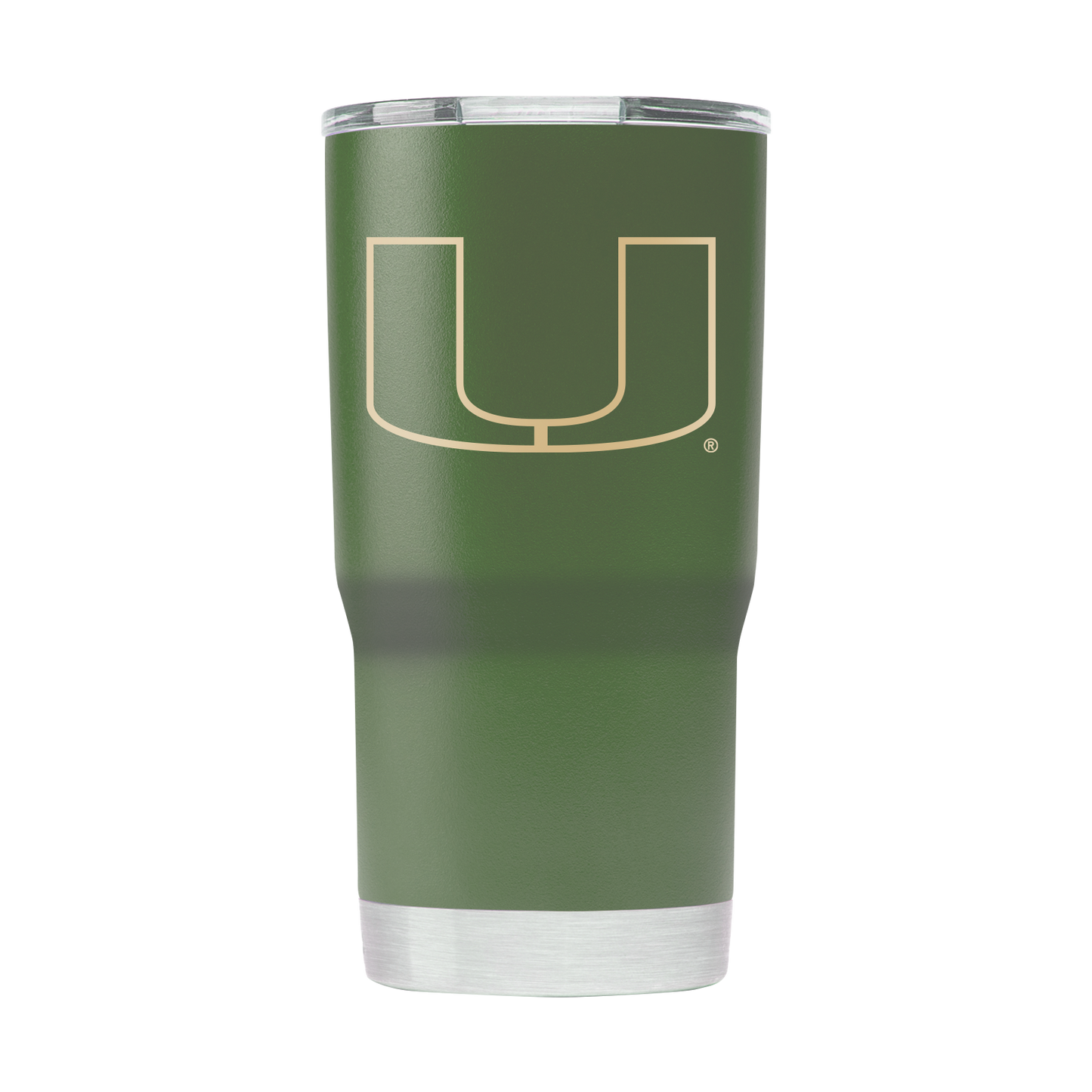 Miami 20oz Olive Green Tumbler - American Flag Design