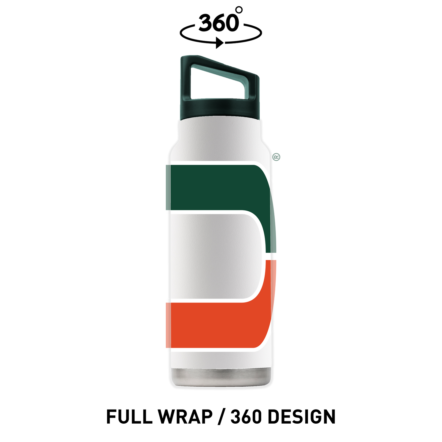 Miami 40oz White Bottle