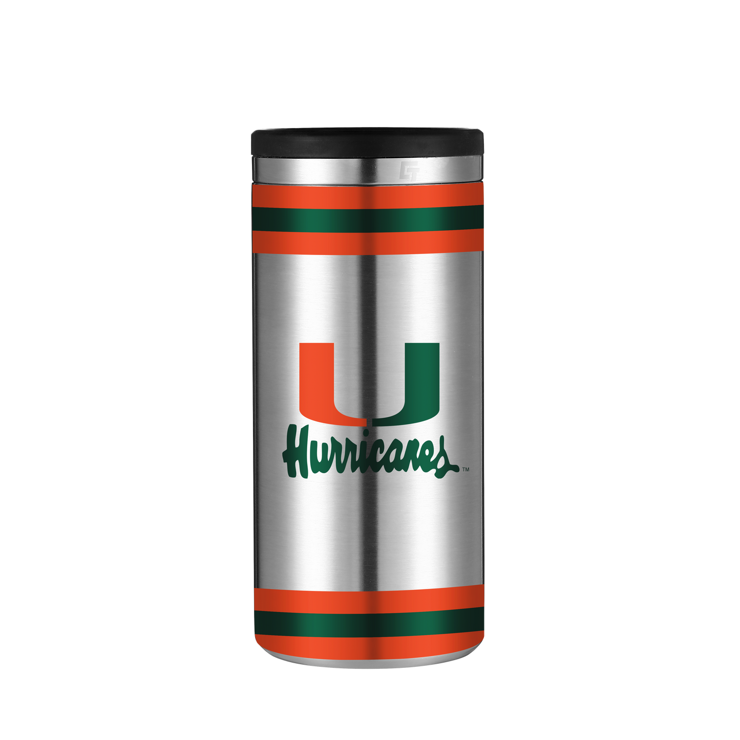Miami Vault Collection Stainless Steel Skinny Can Koozie