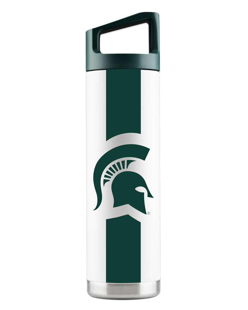 Michigan State 22oz White Bottle