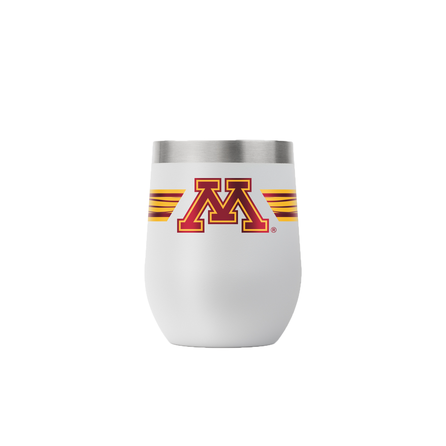 Minnesota 12oz Stemless Light Gray Tumbler