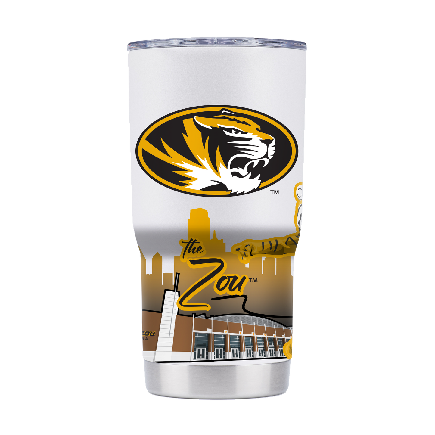 Missouri 20oz Campus Icons Tumbler