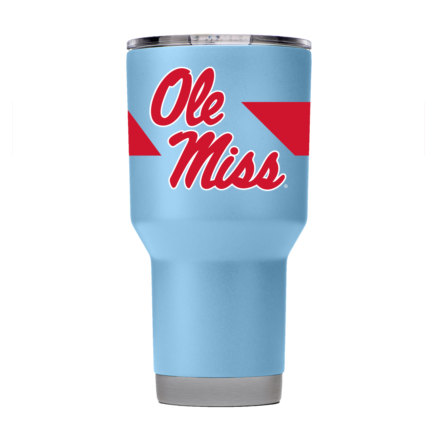 Ole Miss 30oz Powder Blue Tumbler