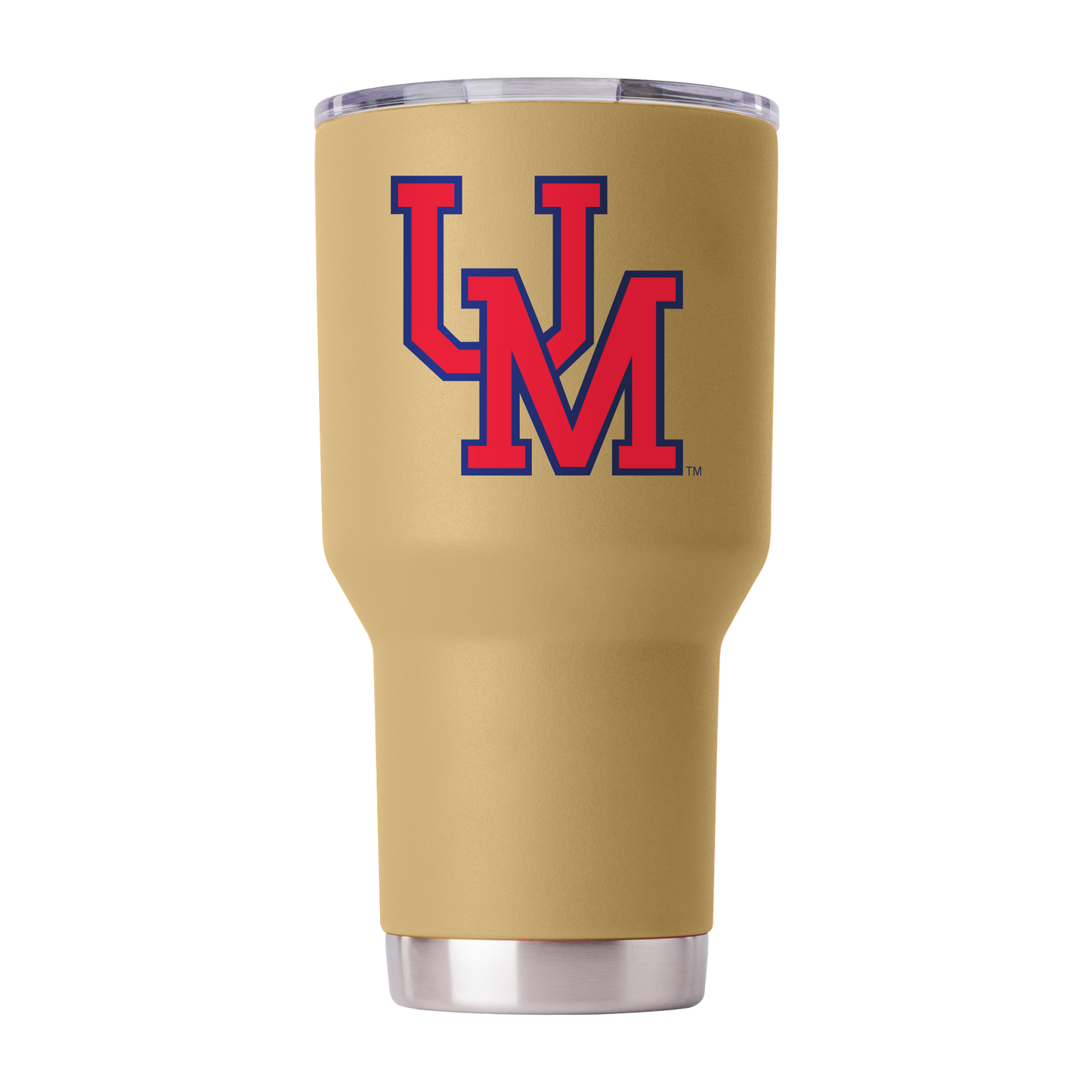 Ole Miss College Vault 30oz Gold Tumbler