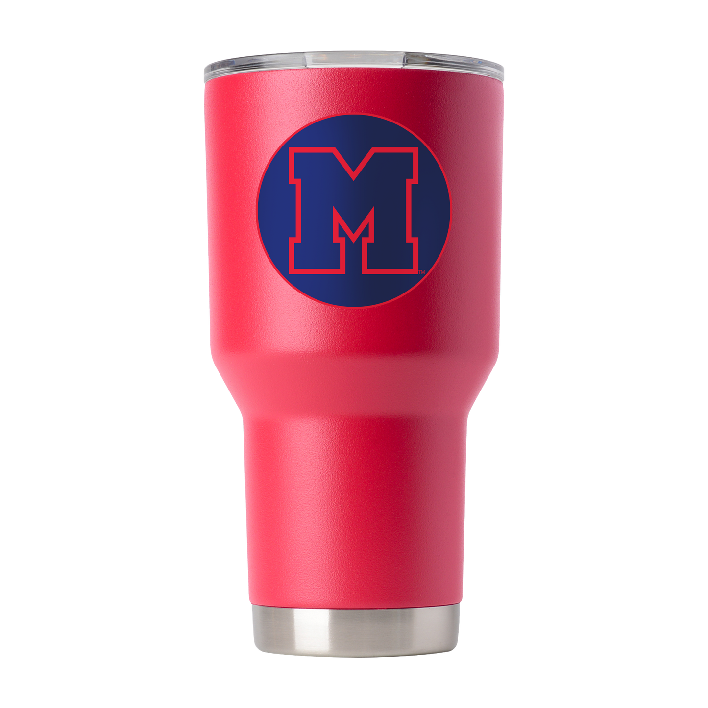 Ole Miss College Vault 30oz "Circle M" Tumbler