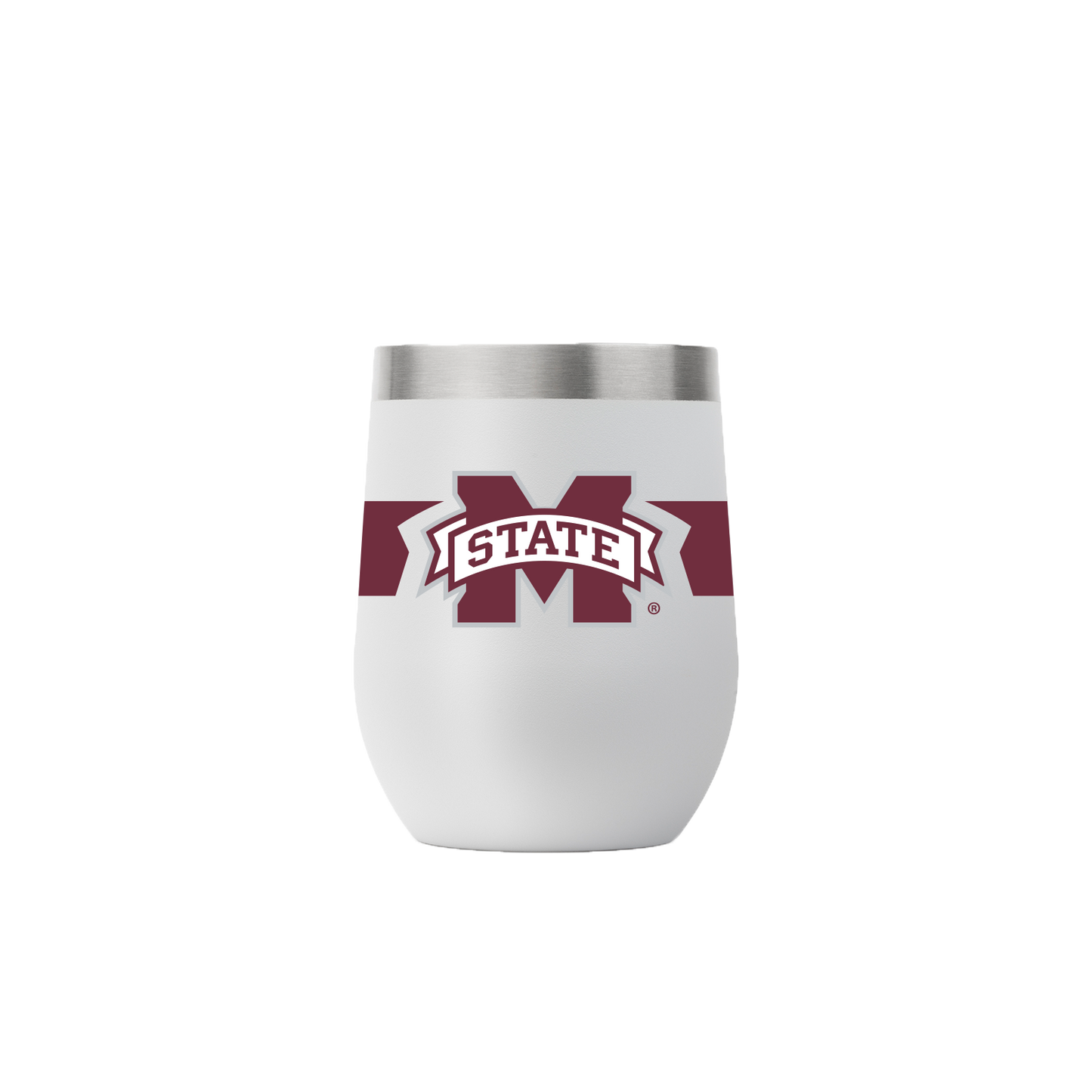 Mississippi State 12oz Stemless Tumbler