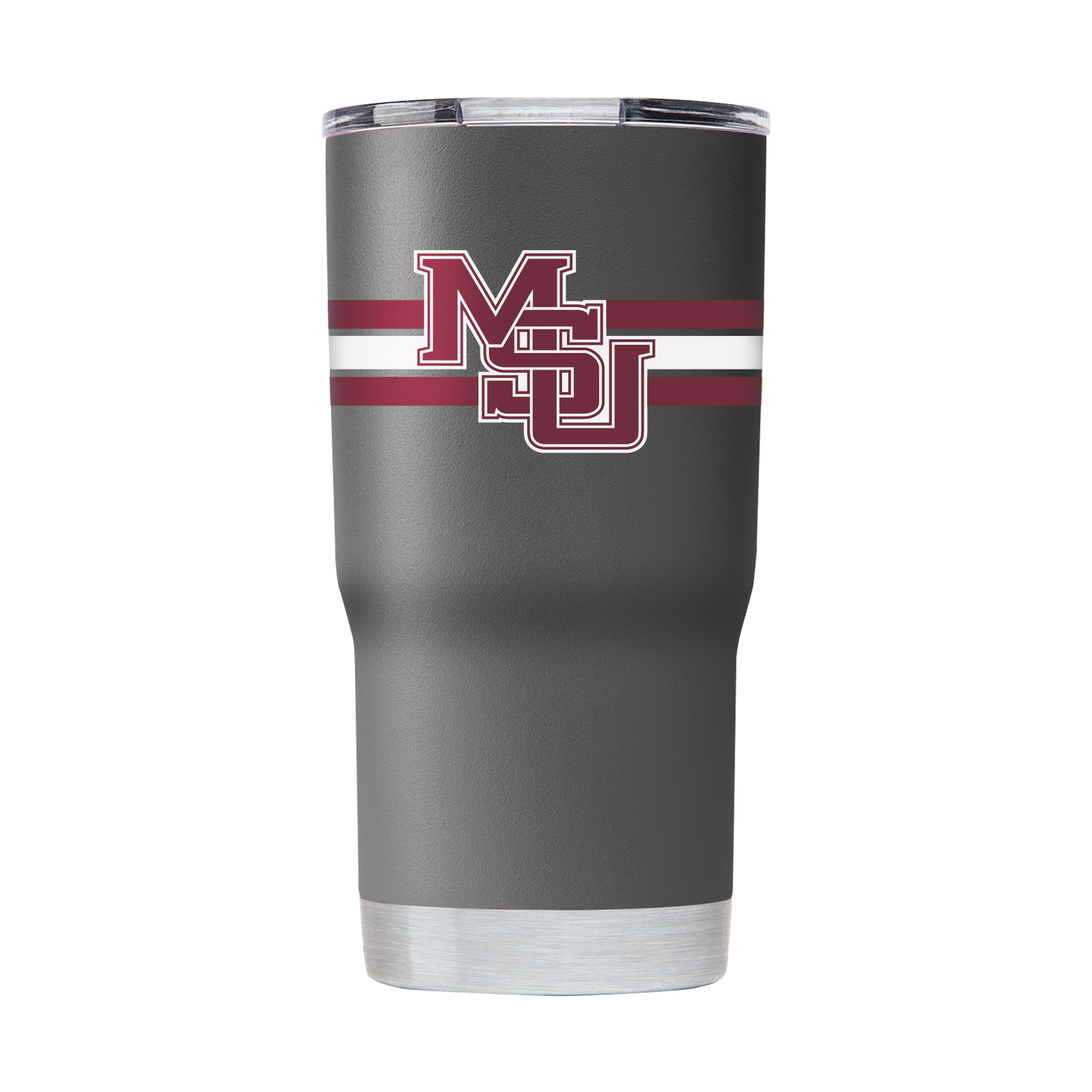 Mississippi State 20oz College Vault Grey Tumbler